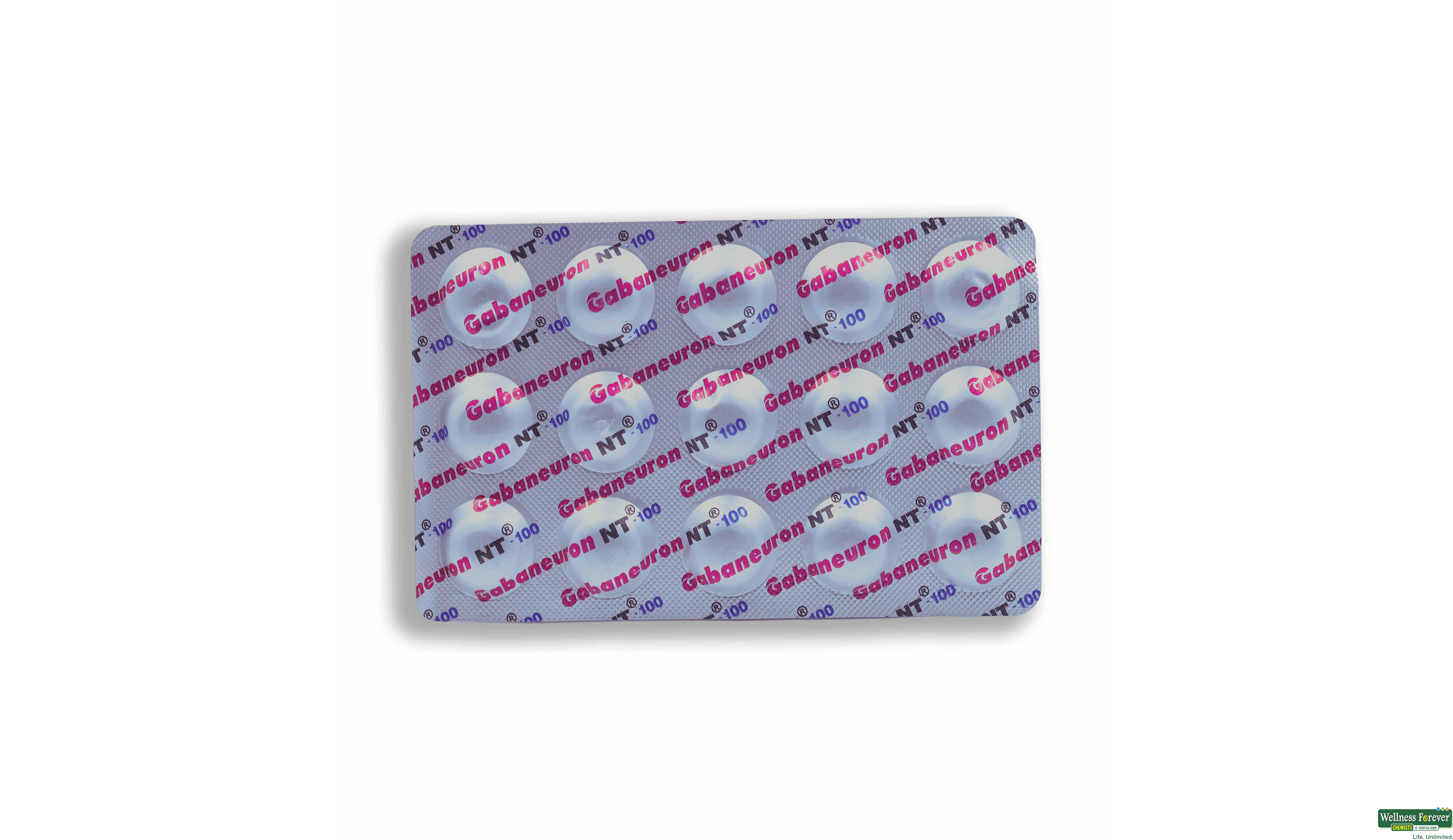 GABANEURON-NT 100MG 15TAB- 1, 15TAB, 