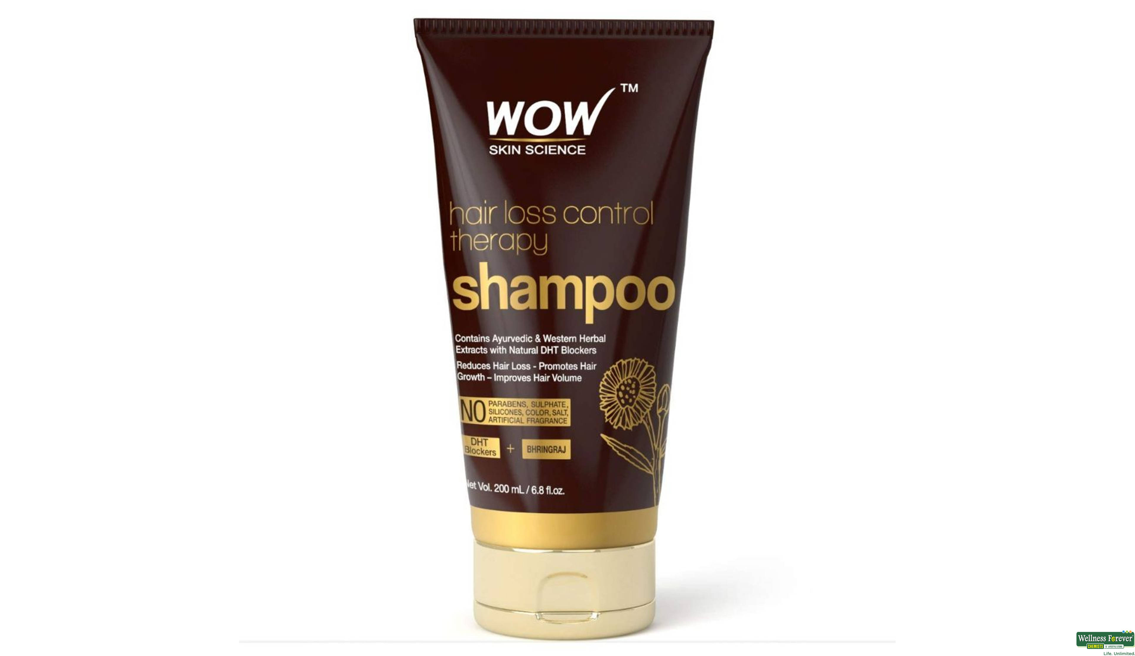 WOW HAIR LOSS CONTROL THERAPY SHAMP 200ML- 1, 200ML, null