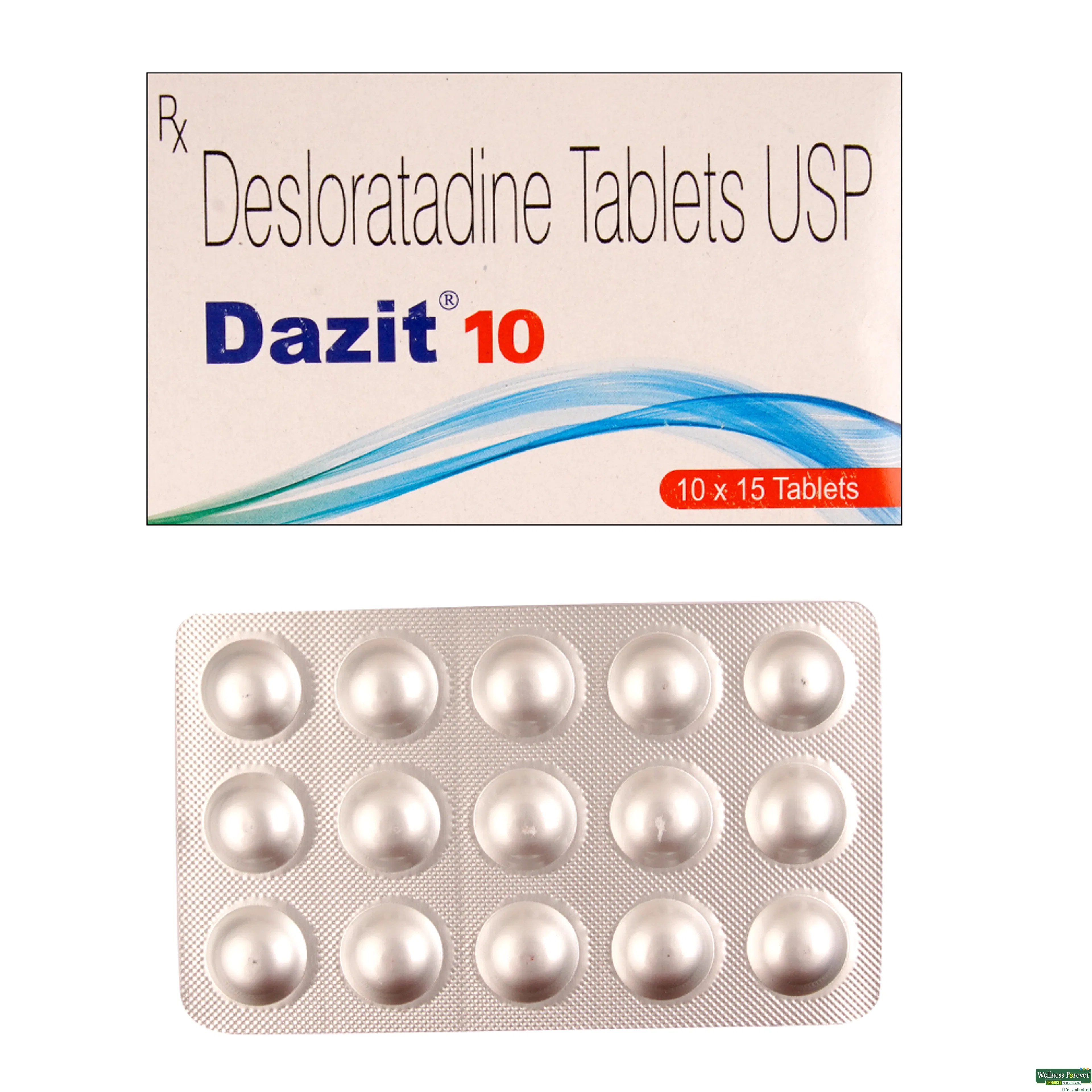 DAZIT 10MG 15TAB-image