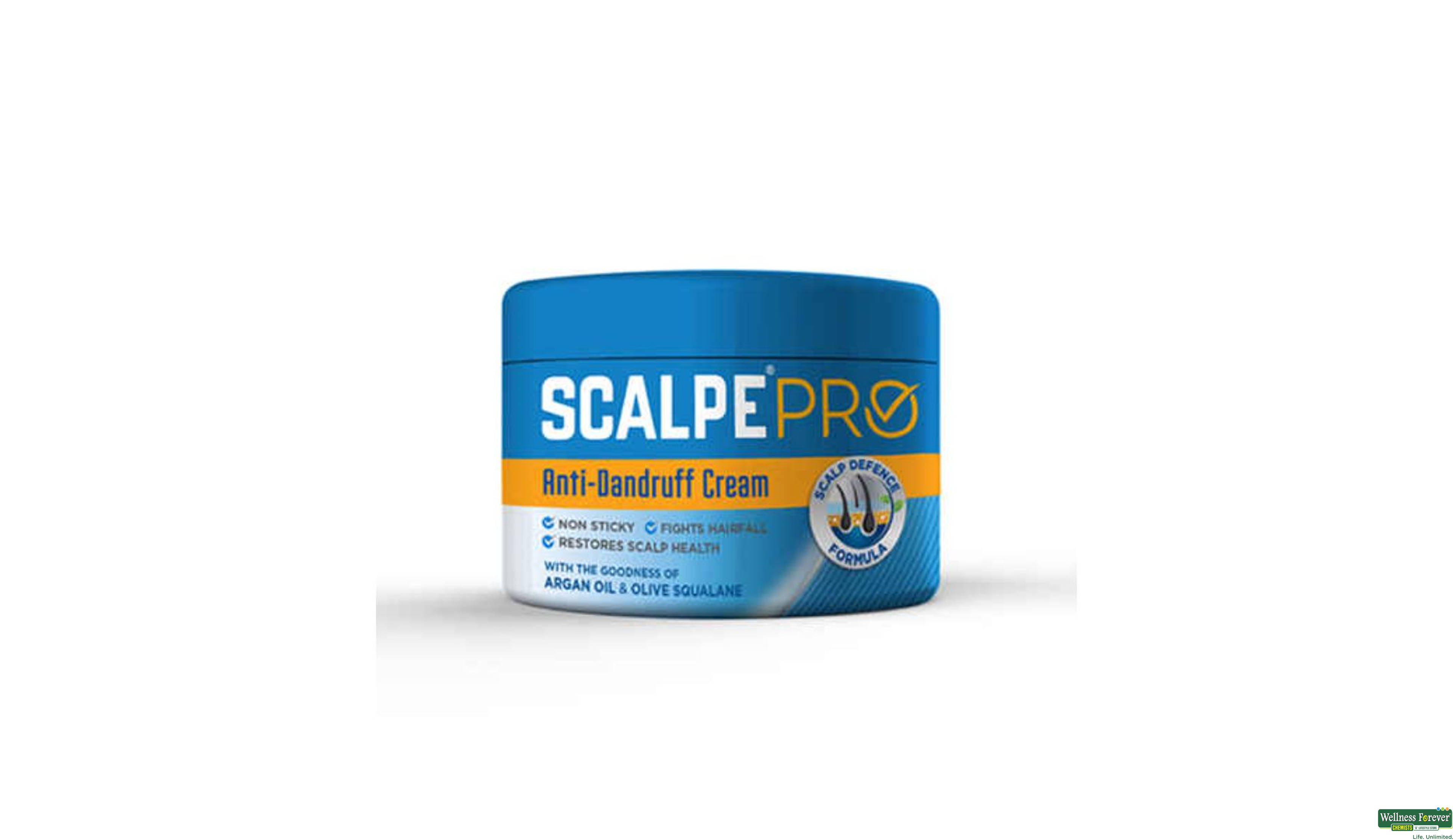 SCALPE-PRO HR/CRM ANTI DANDRUFF 100GM- 1, 100GM, null