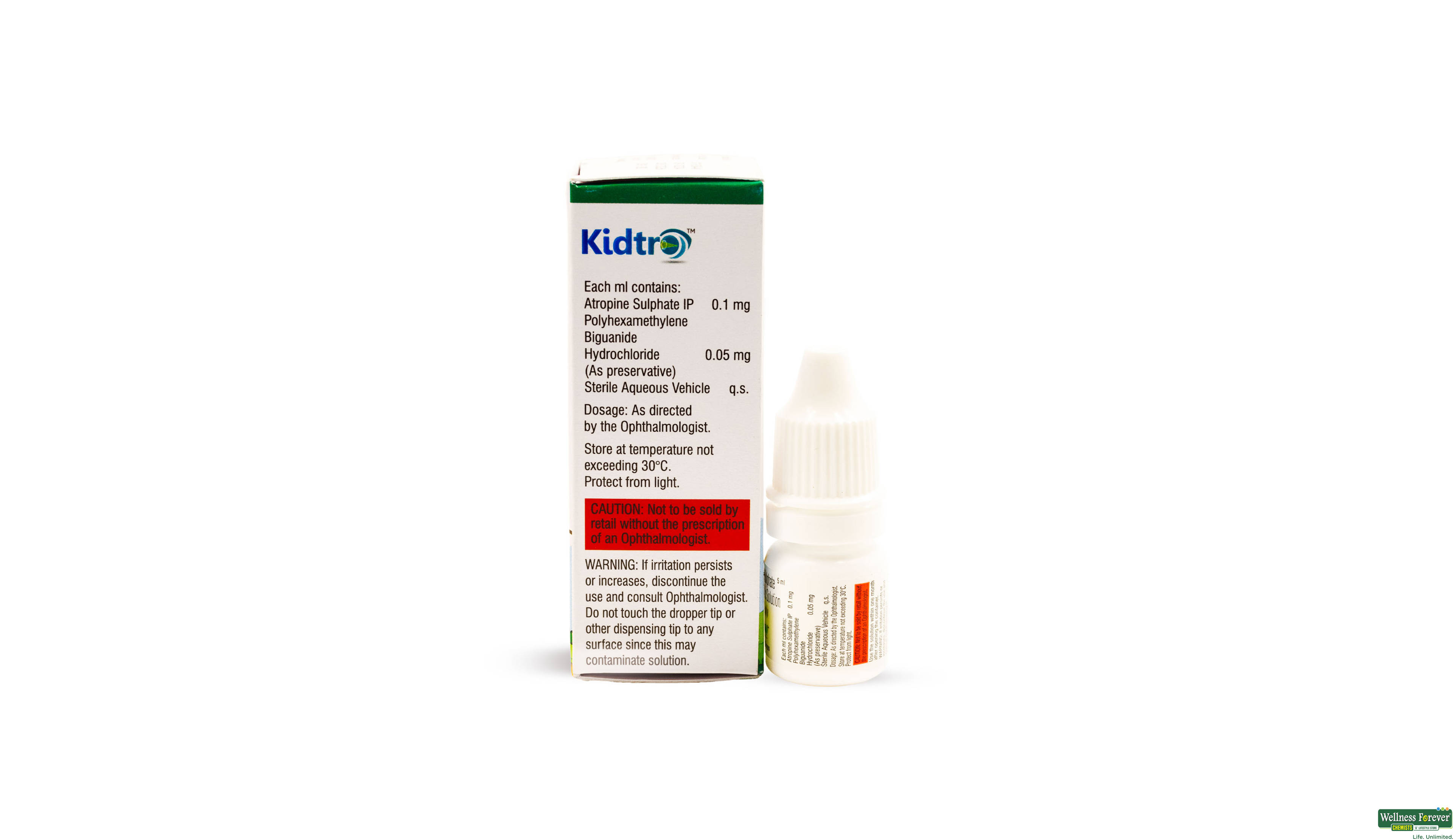 KIDTRO E/DROPS 5ML- 2, 5ML, 