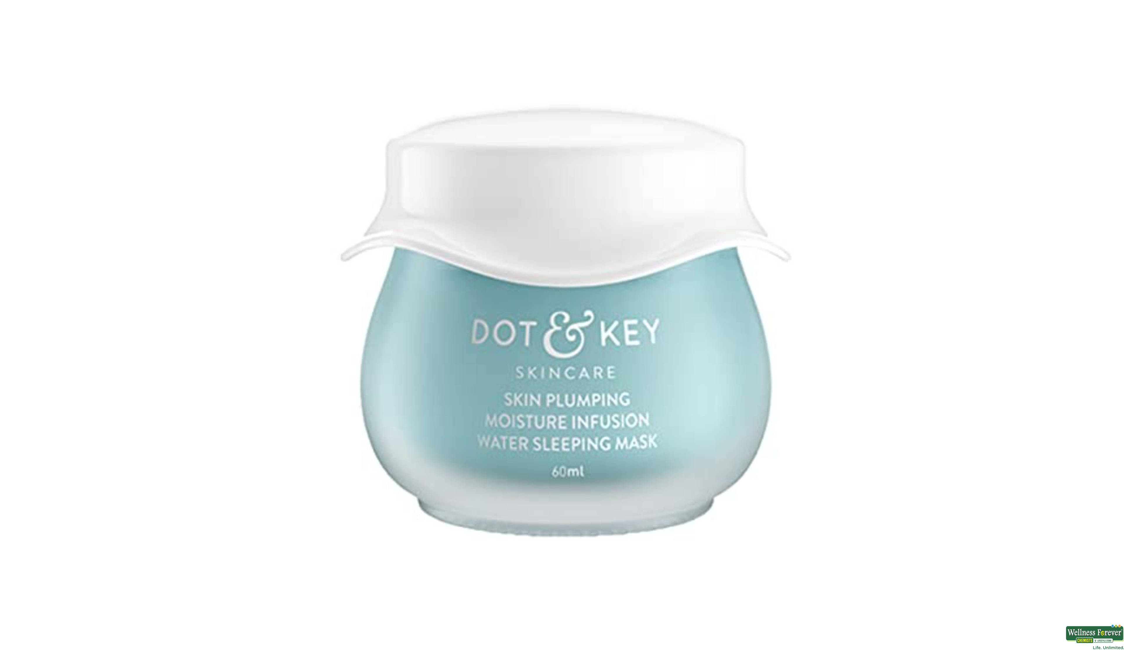 DOT & KEY SKIN PLUMPING SLEEPING MASK 60ML- 1, 60ML, 