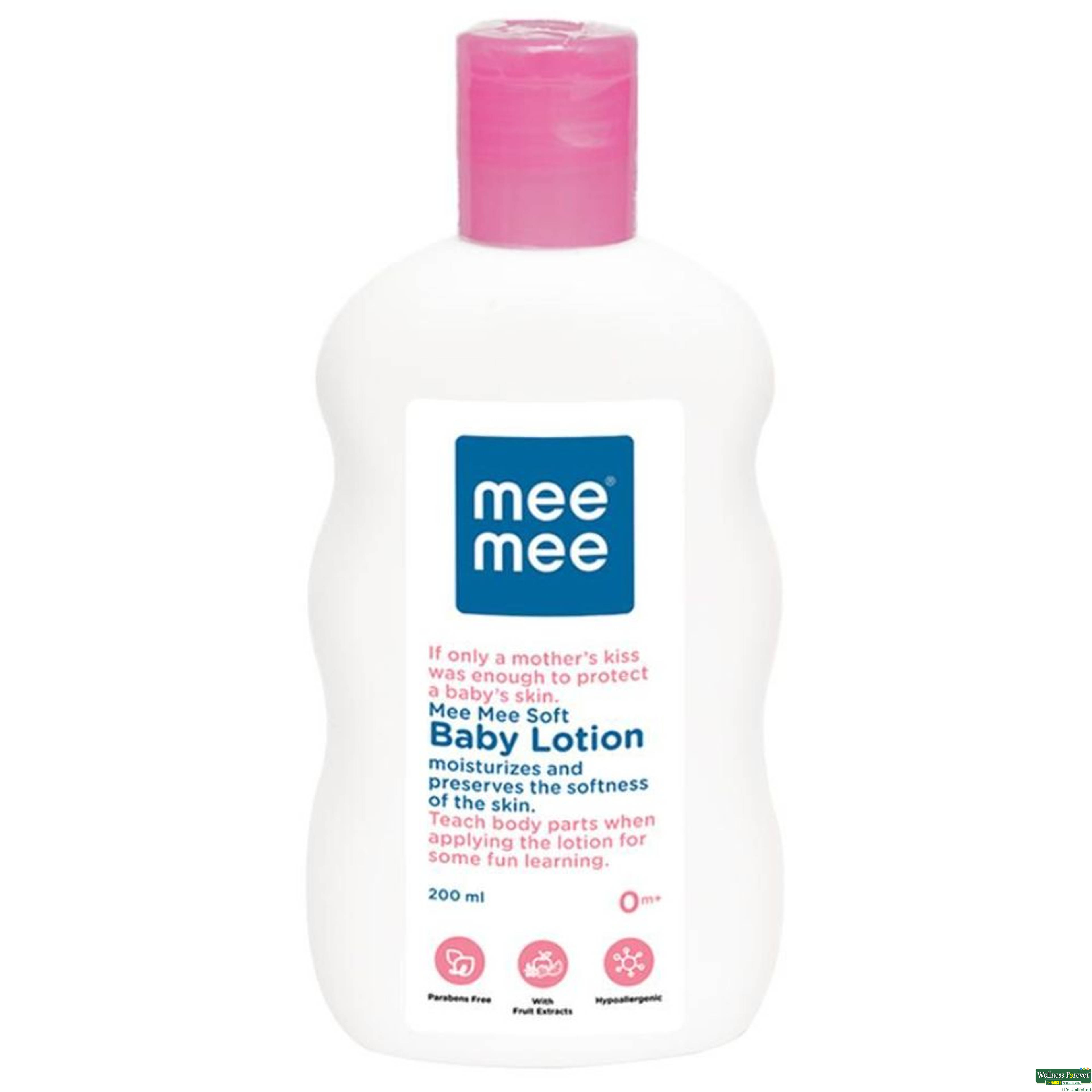 Mee Mee Moisturising Baby Lotion with Fruit Extracts, 200 ml-image