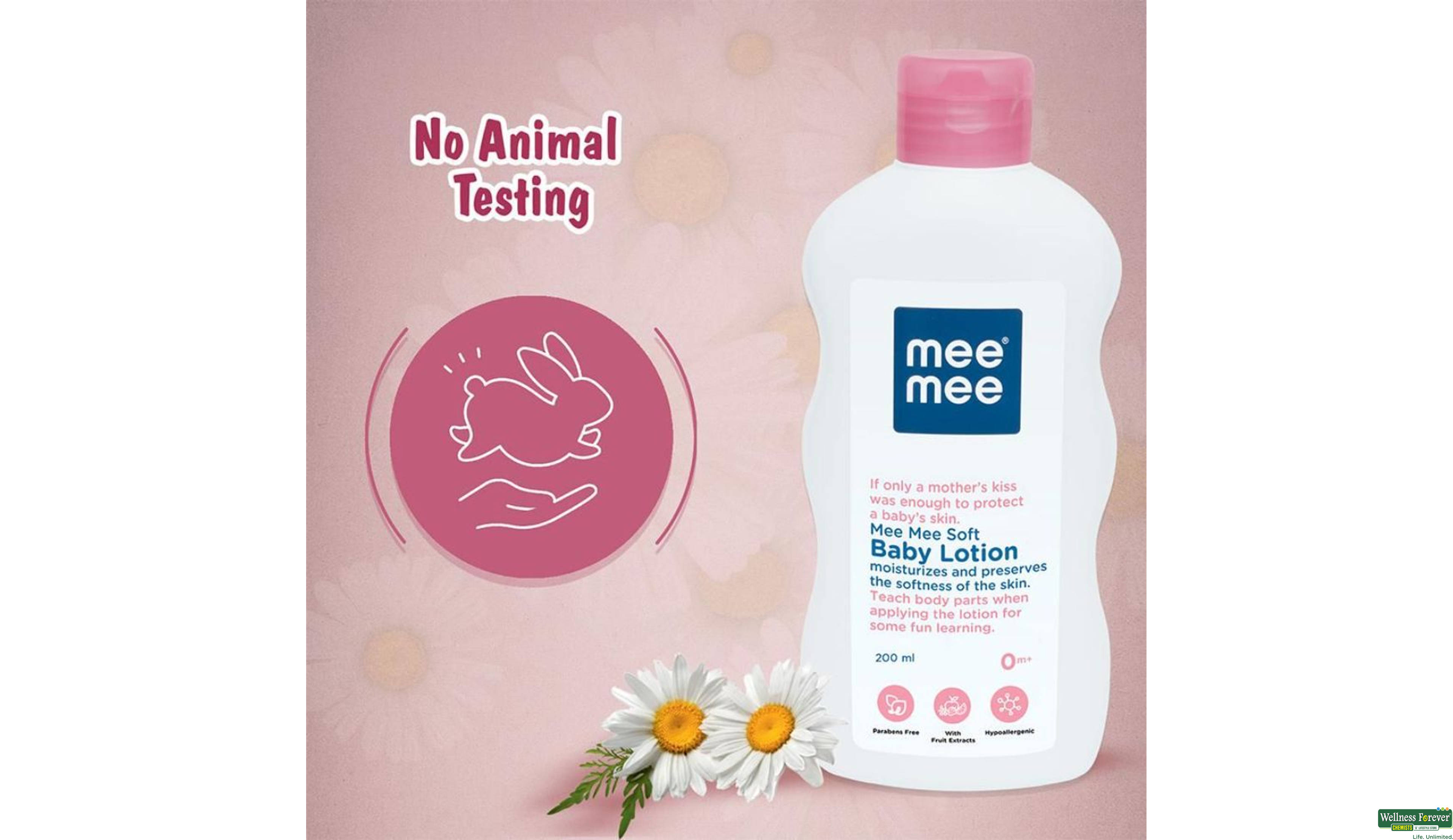 MEE MEE SOFT BBY LOTION WITH FRUIT 200ML- 5, 200ML, 