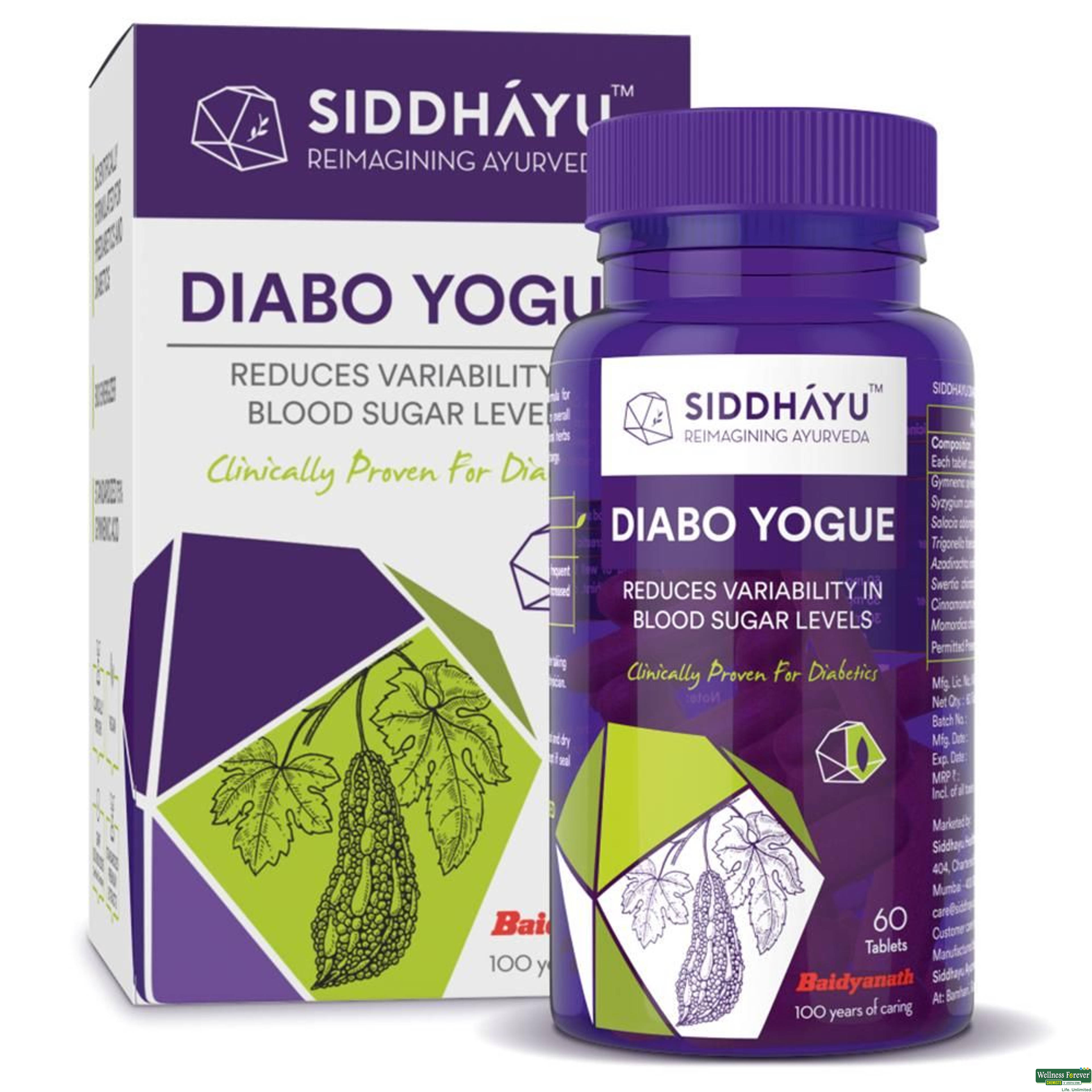 SIDDHAYU DIABO YOGUE 60TAB-image