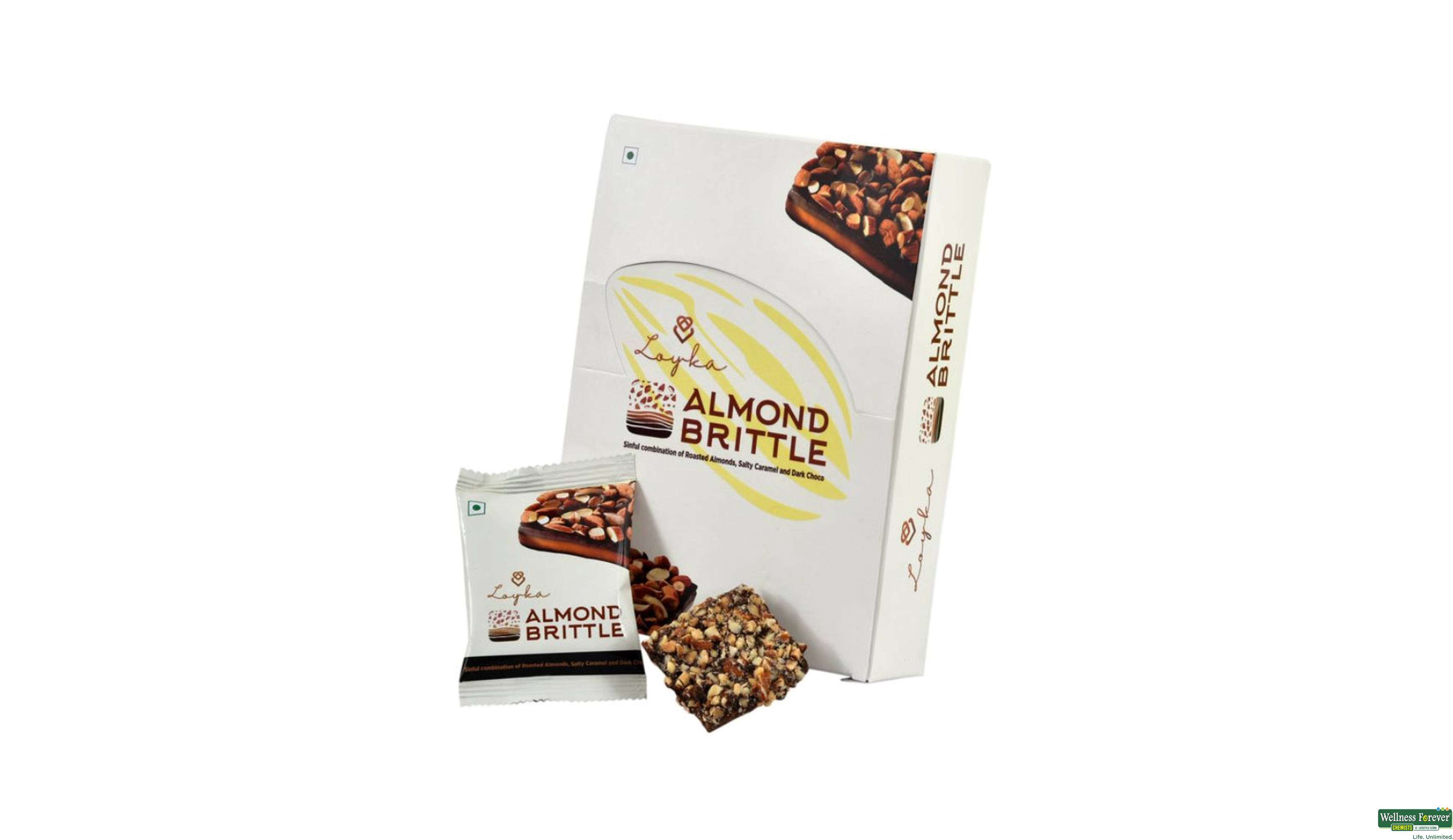 LOYKA ALMOND BRITTLE 51GM- 1, 51GM, 