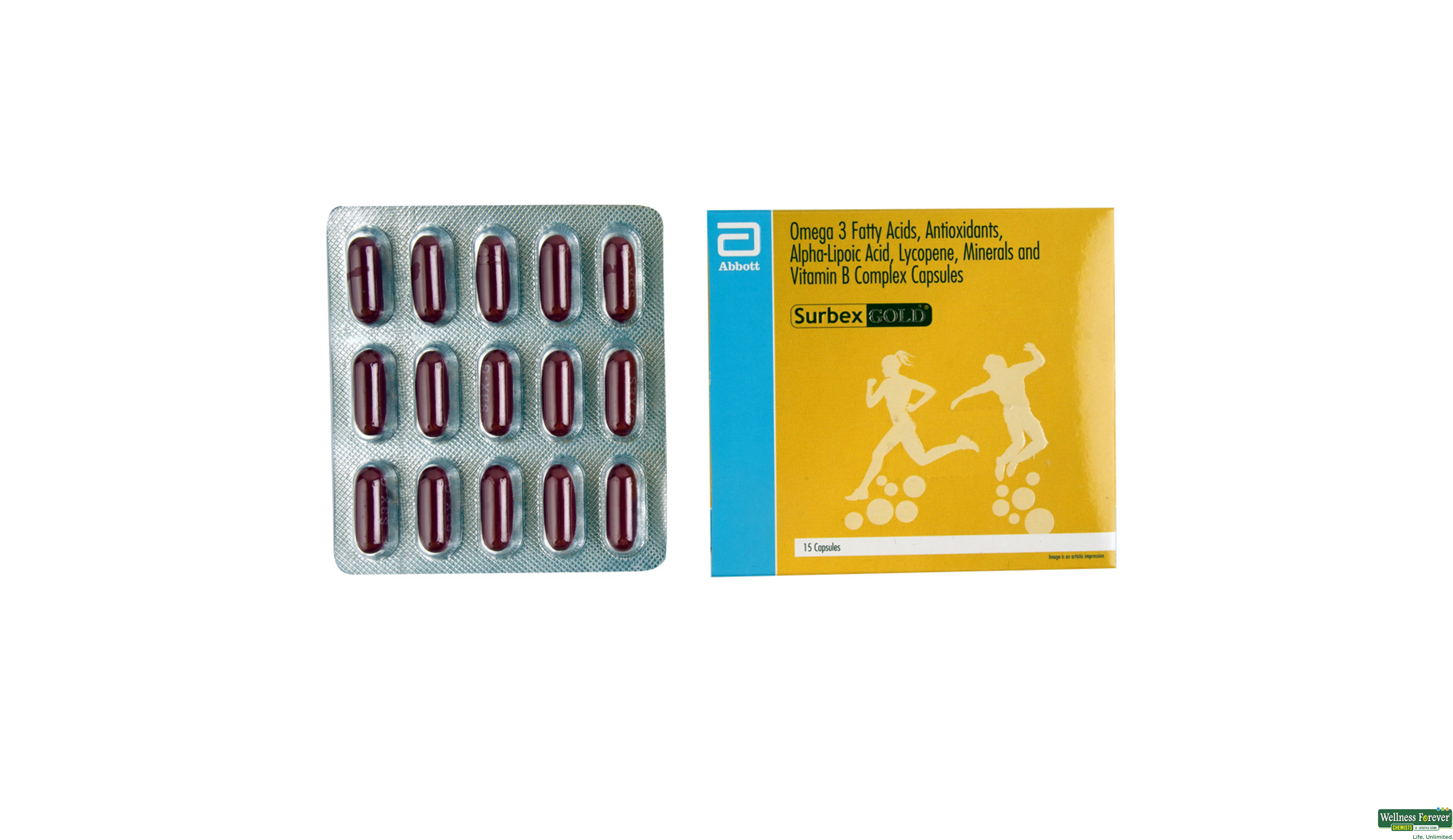 SURBEX-GOLD 15CAP- 1, 15CAP, 