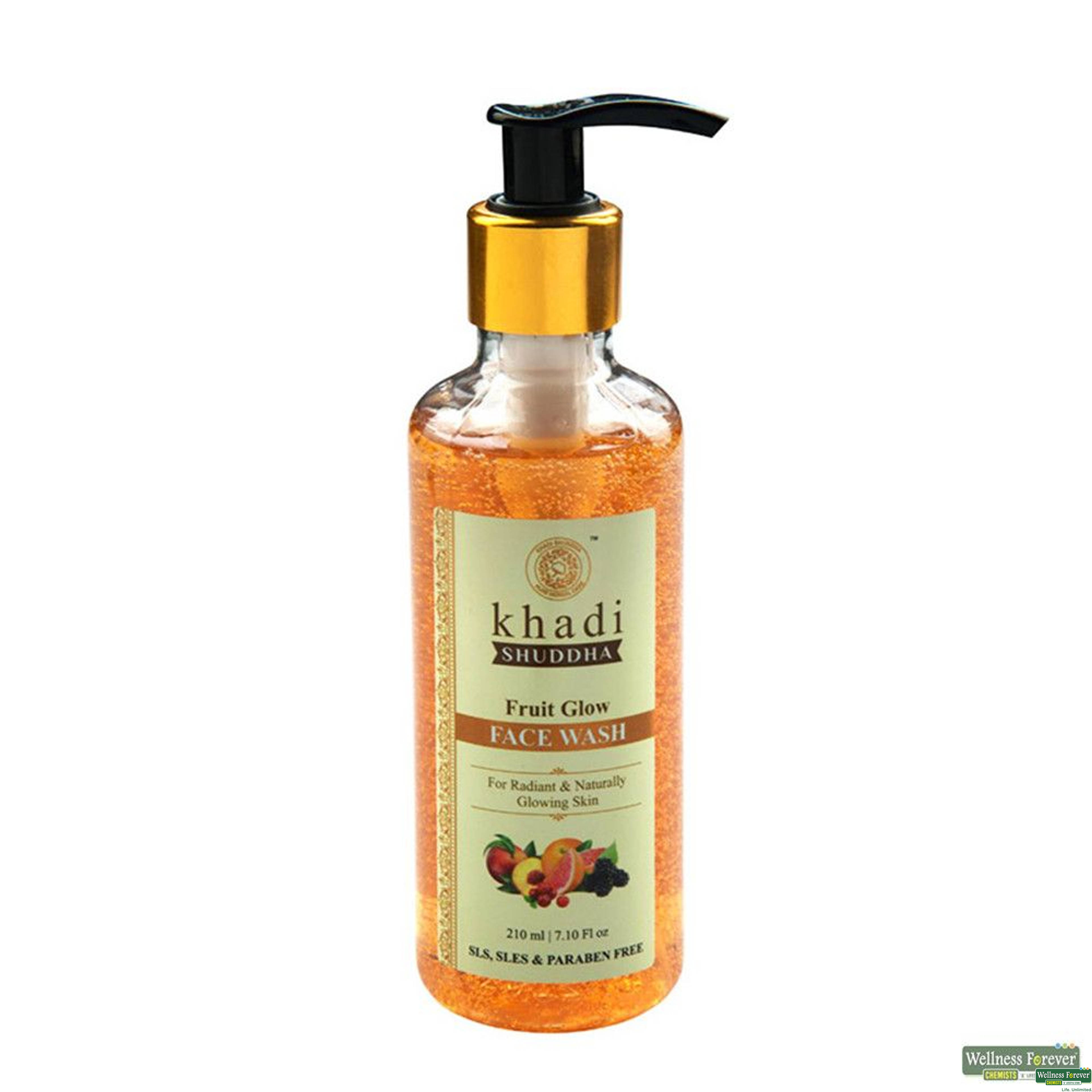 Khadi Shuddha Fruitglow Face Wash 210ml-image