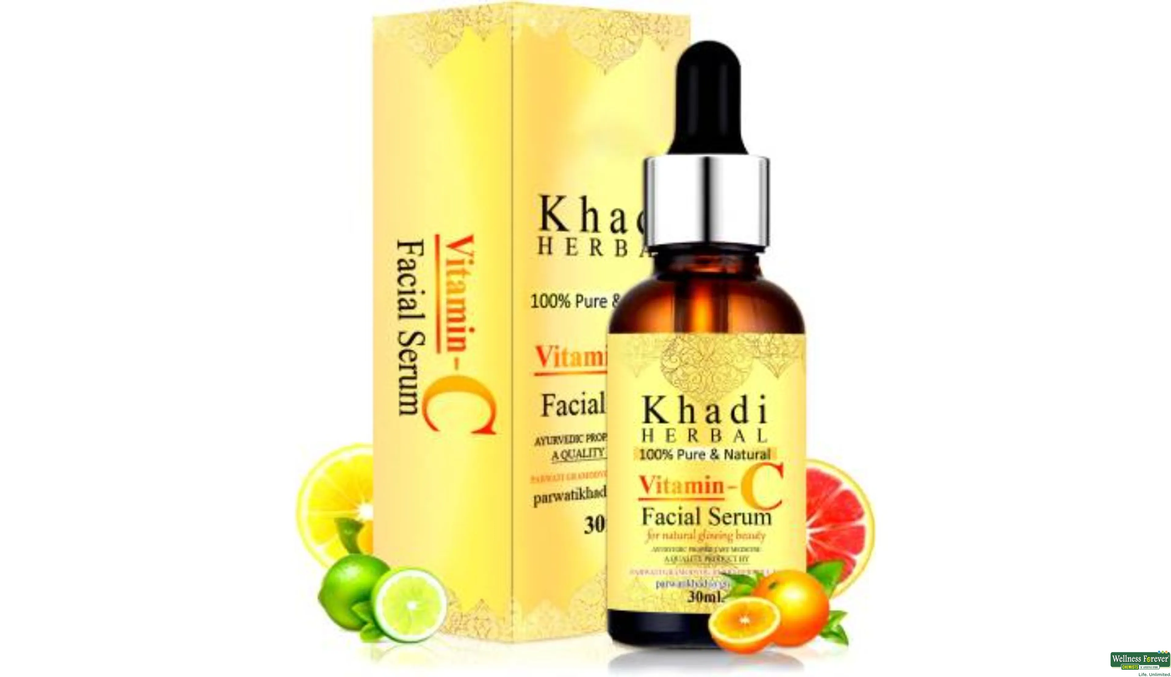 KHADI VITAMIN C FACE SERUM 30ML- 1, 30ML, 