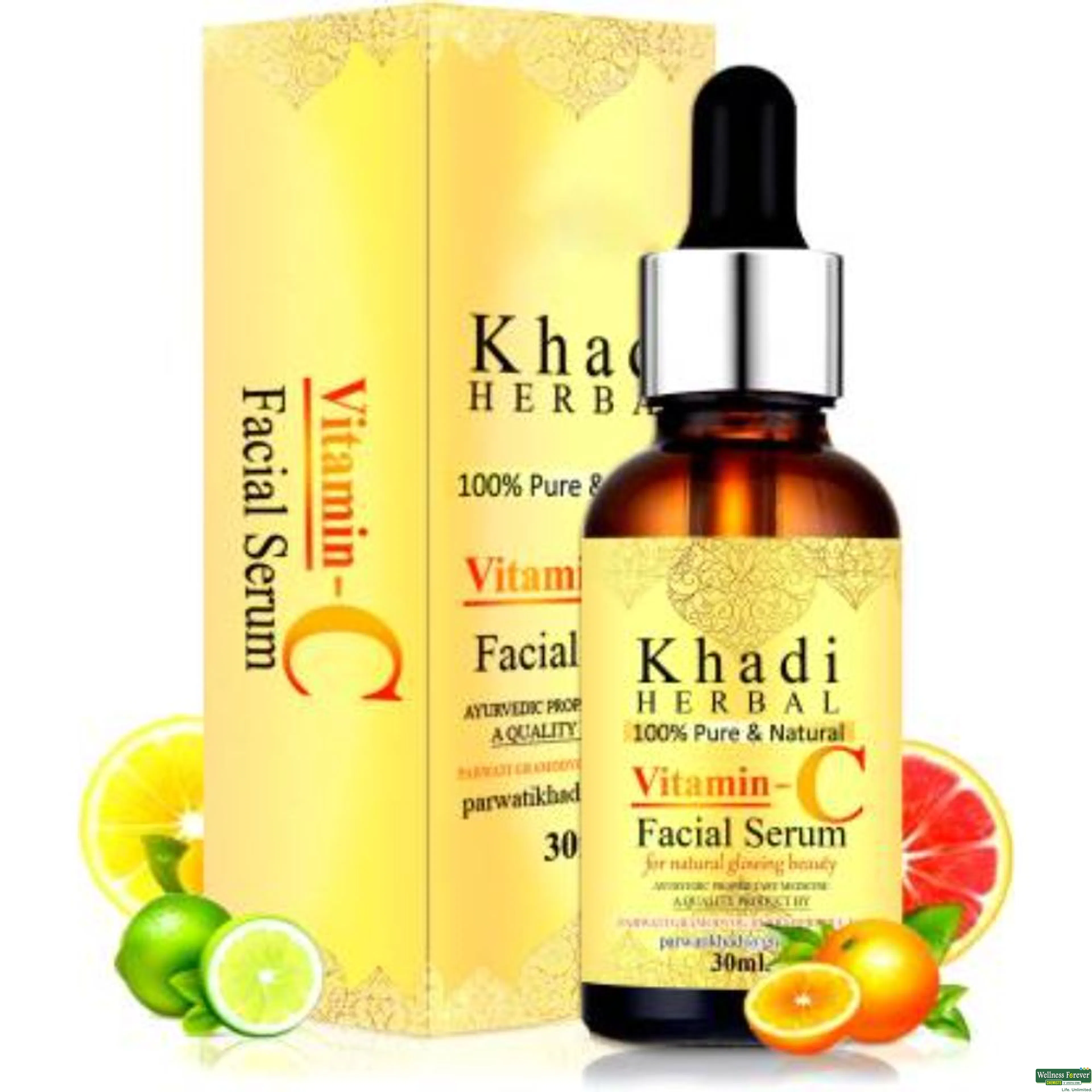 KHADI VITAMIN C FACE SERUM 30ML-image