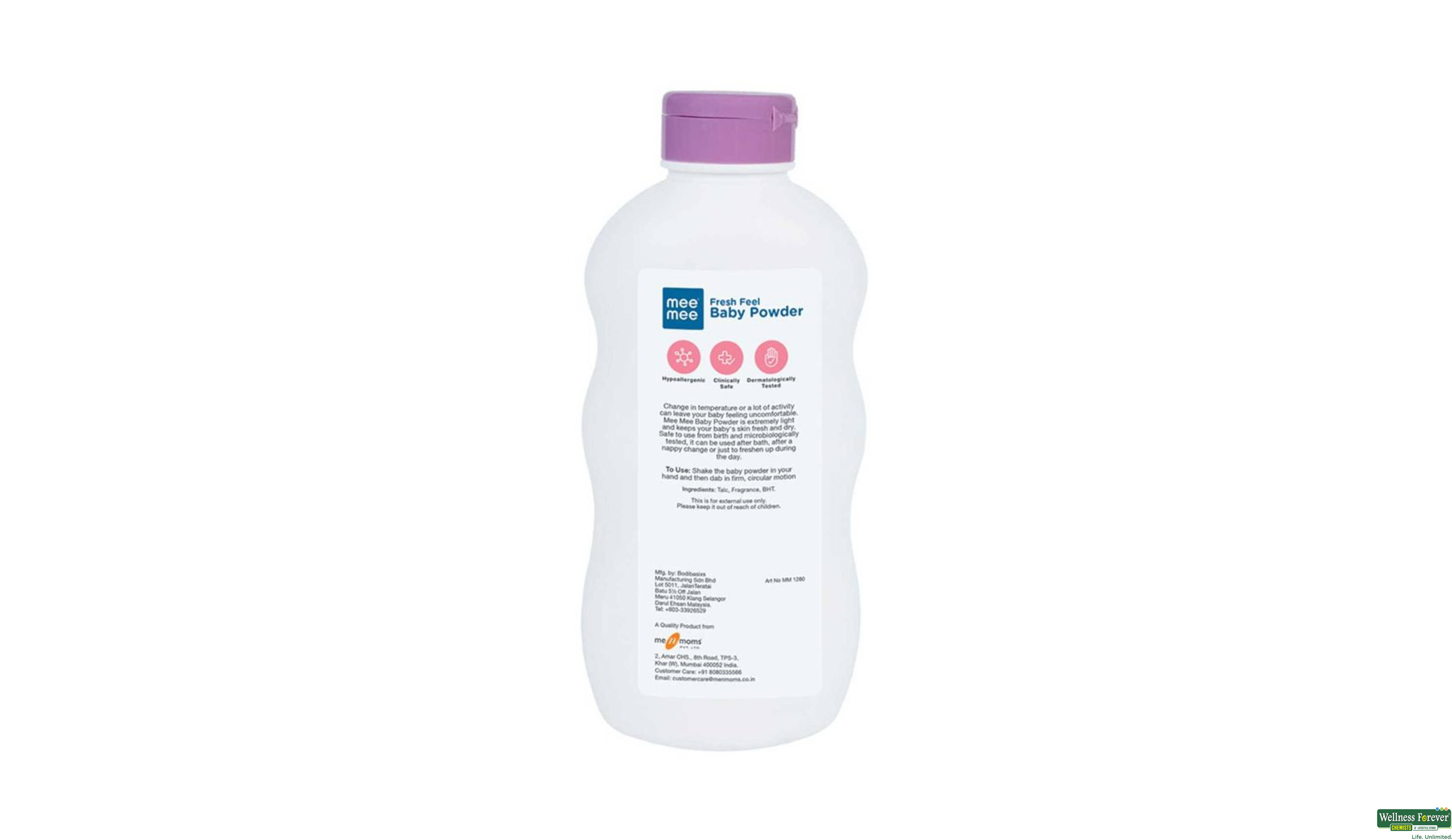 MEE MEE TALC POWDER 200GM- 2, 200GM, 