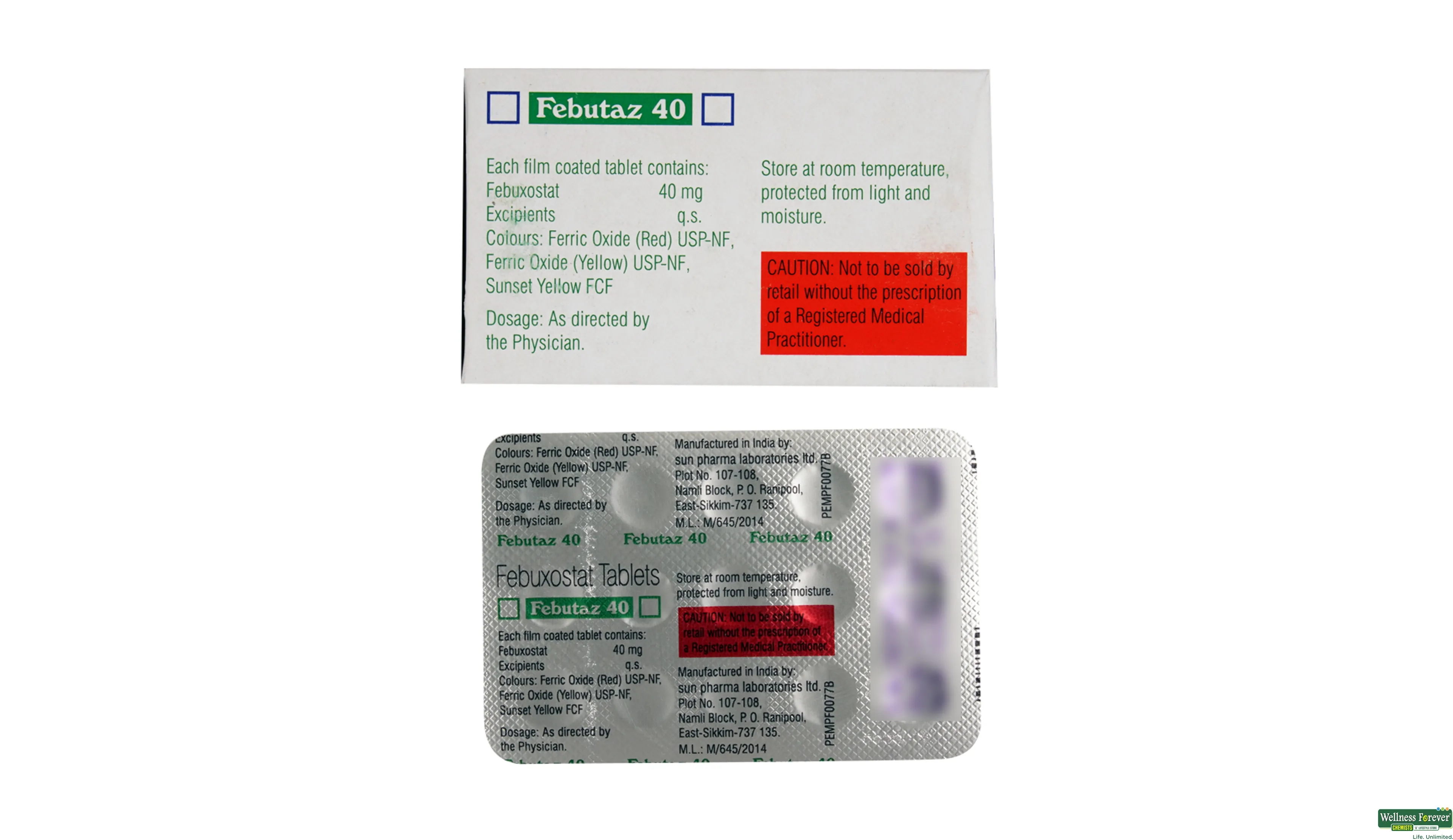 FEBUTAZ 40MG 15TAB- 2, 15TAB, 