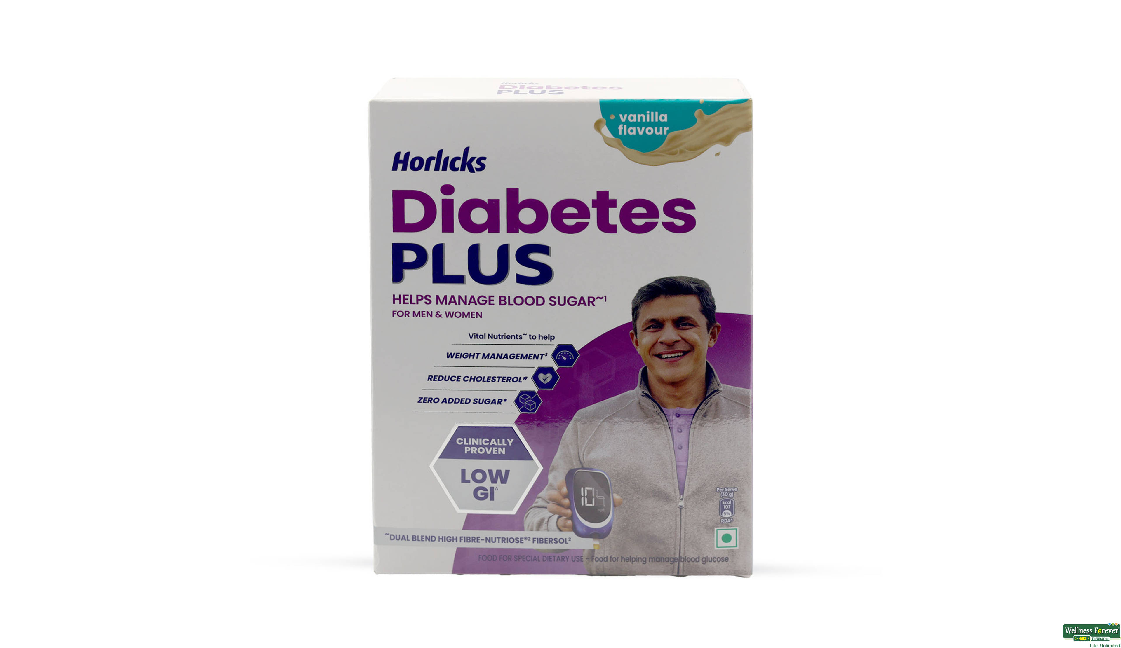 HORLICKS DIABETES PLUS VANILLA BIB 400GM- 1, 400GM, 