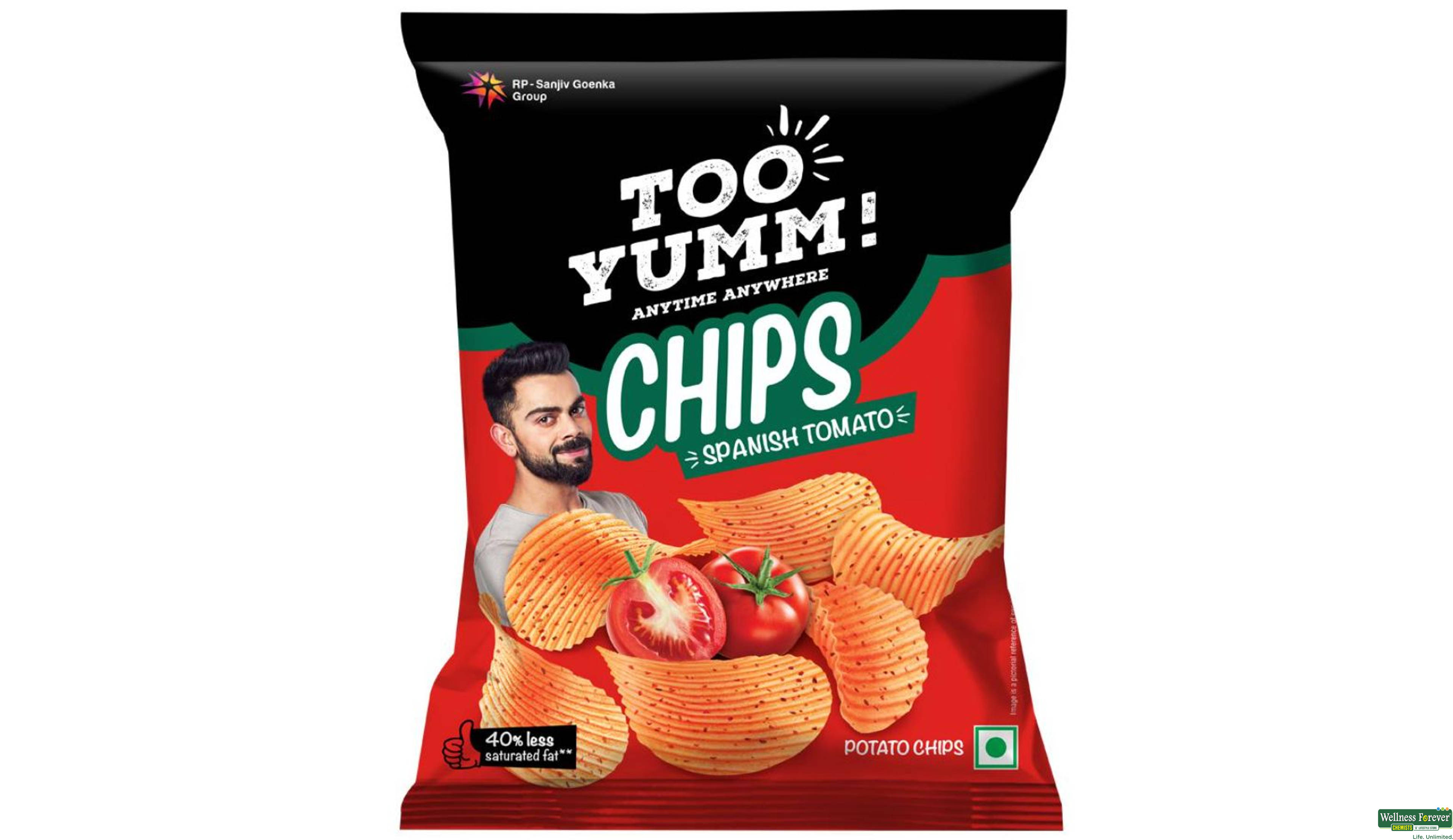 TOO YUMM CHIPS SPANISH TOMATO 130GM- 1, 130GM, null