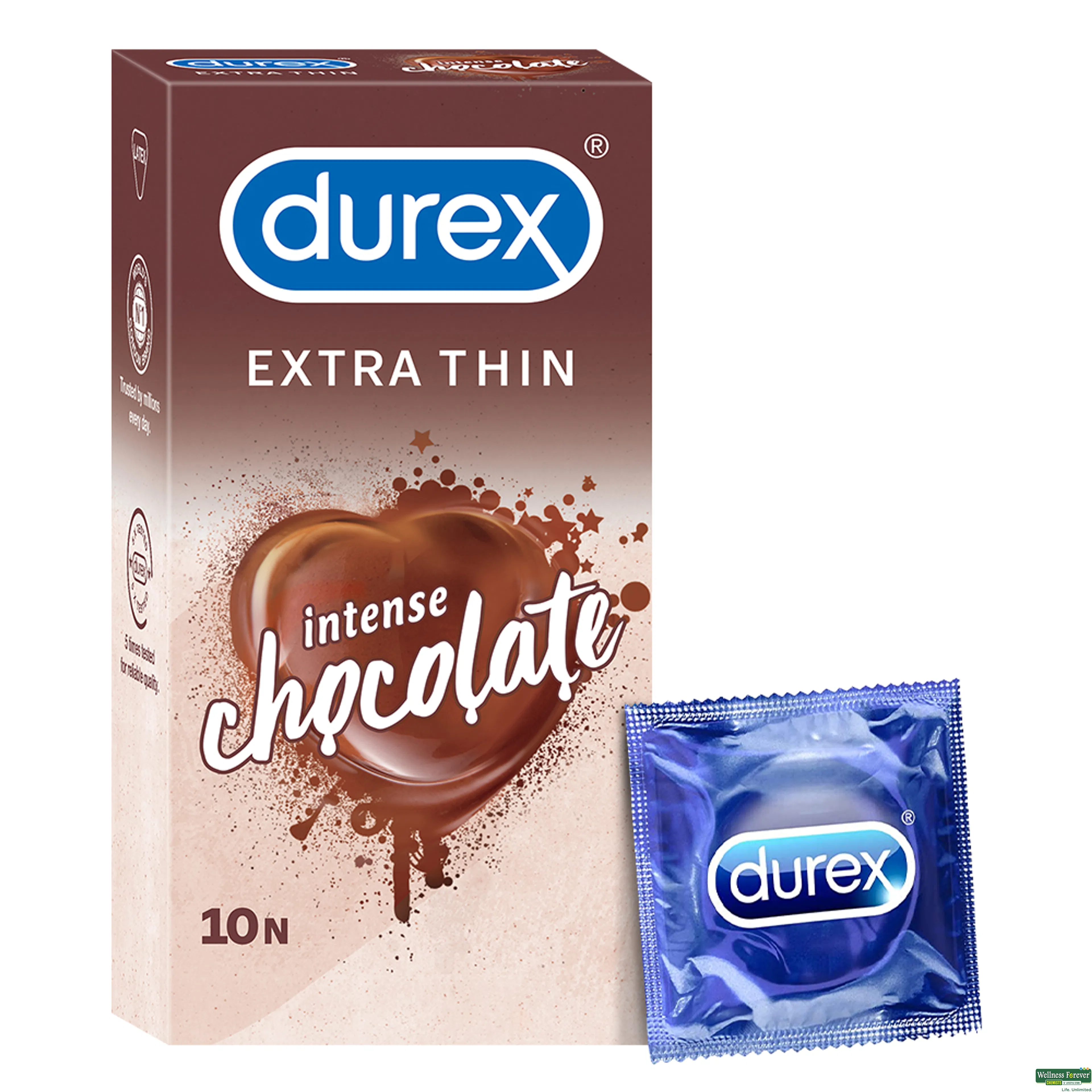 DUREX CONDOM INTENSE CHOC 10PC-image