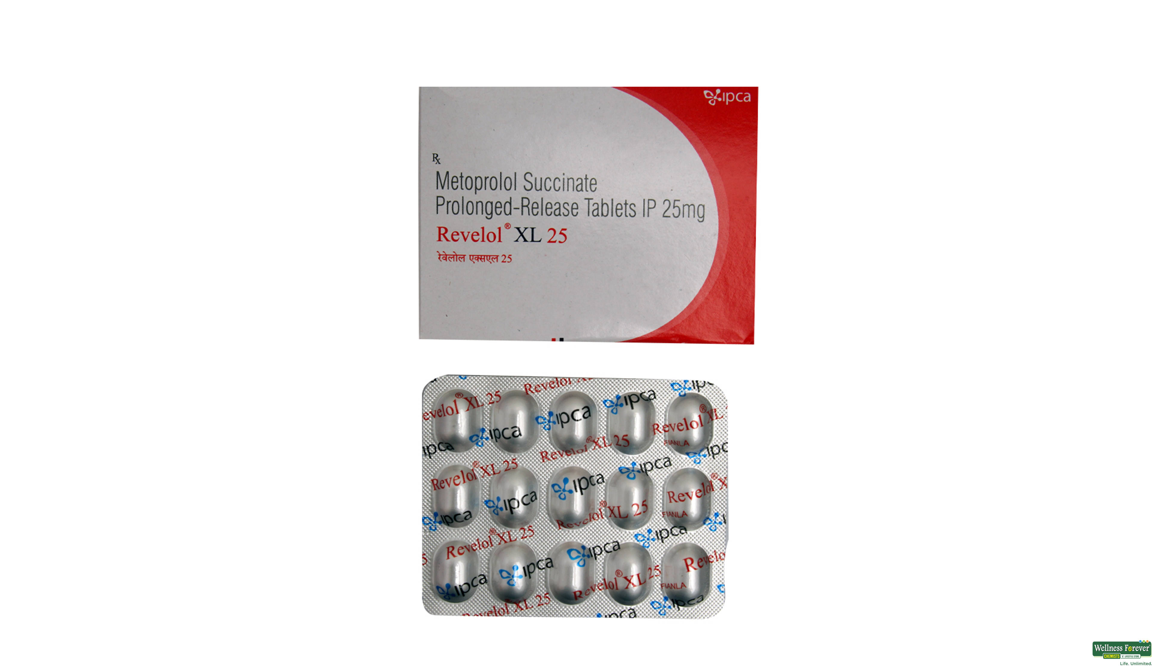 REVELOL-XL 25MG 15TAB- 1, 15TAB, 