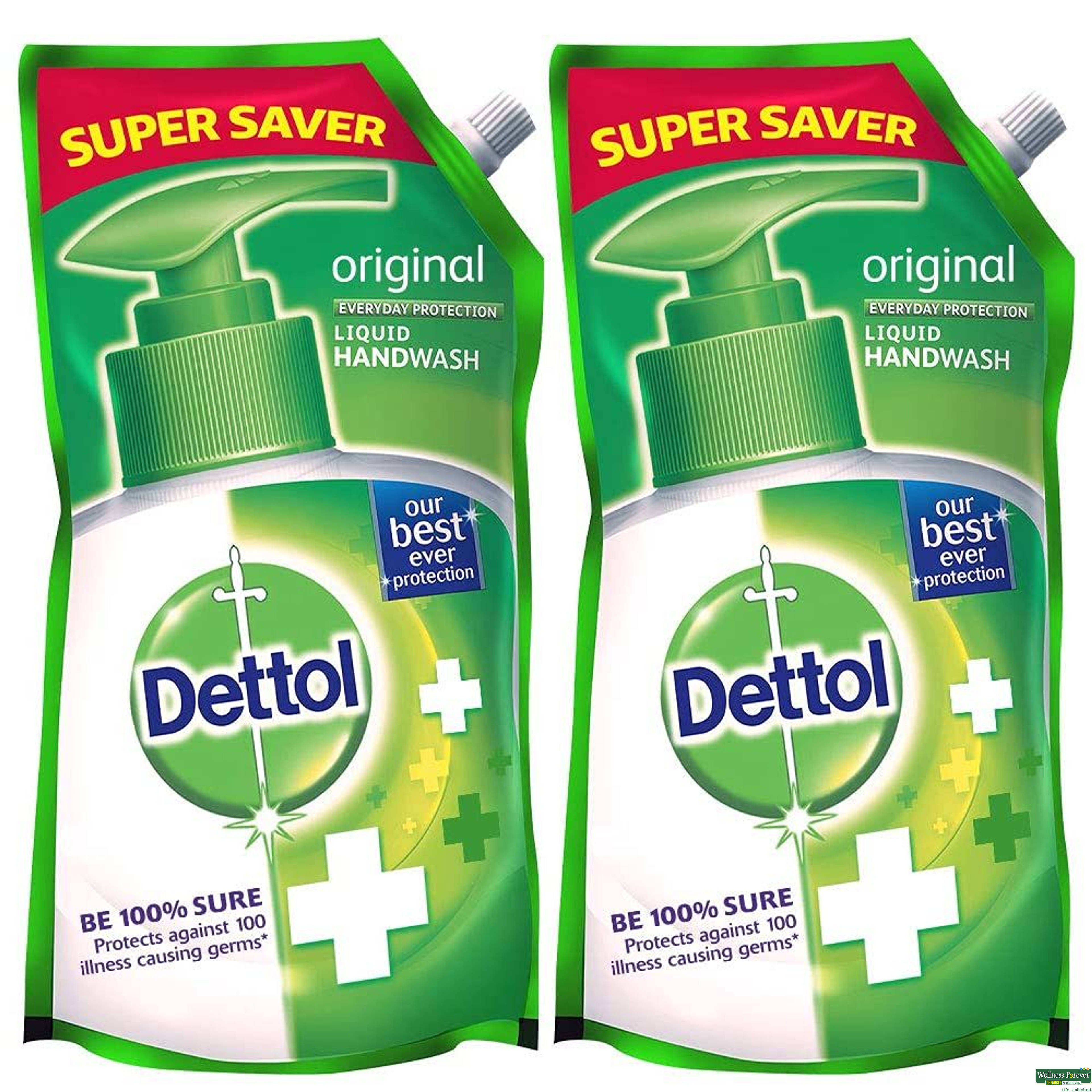 DETTOL H/WASH ORIGNAL BOGO 2X675ML-image