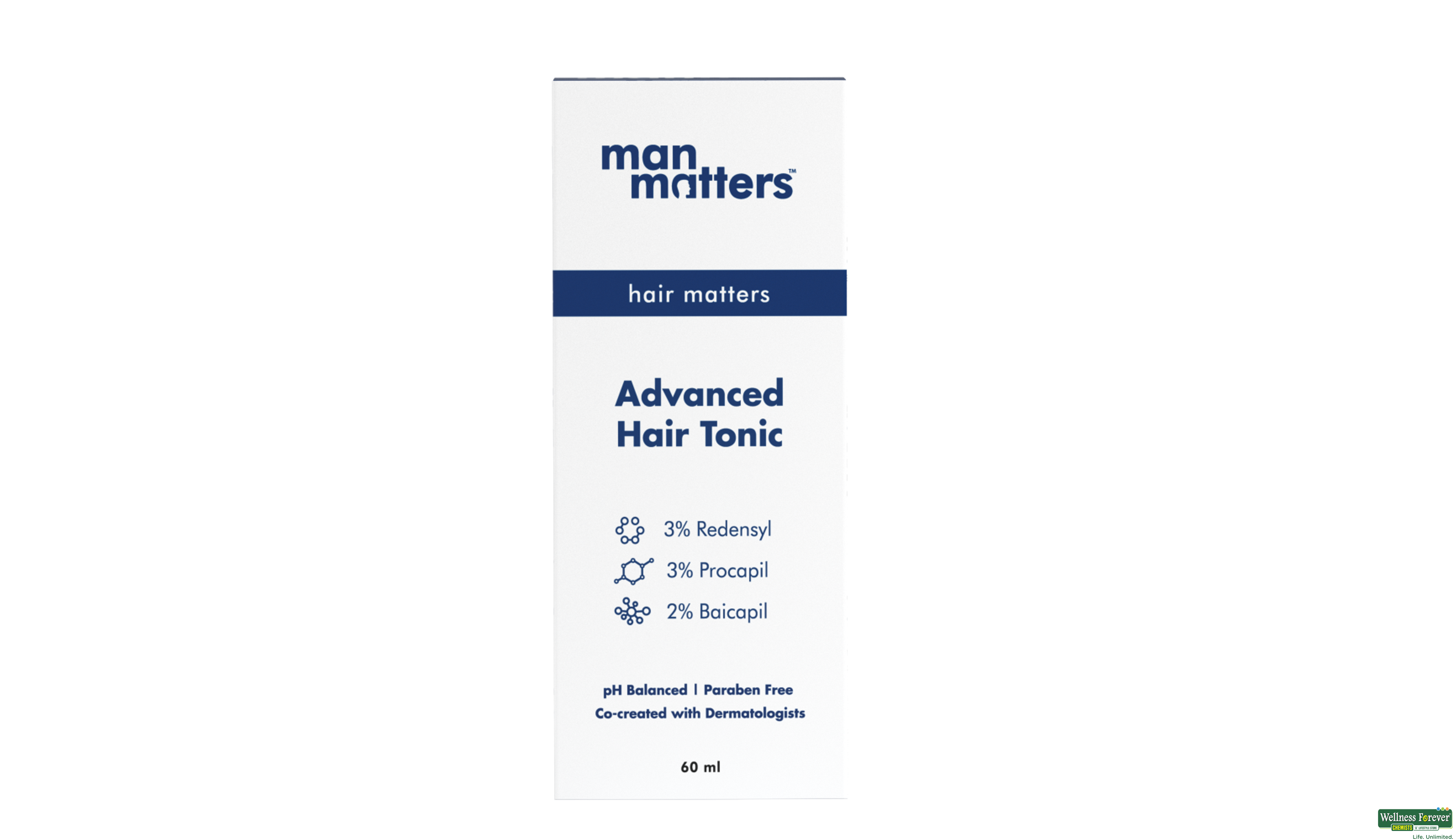 MAN MATTERS ADVANCED HAIR TONIC 60ML- 4, 60ML, 