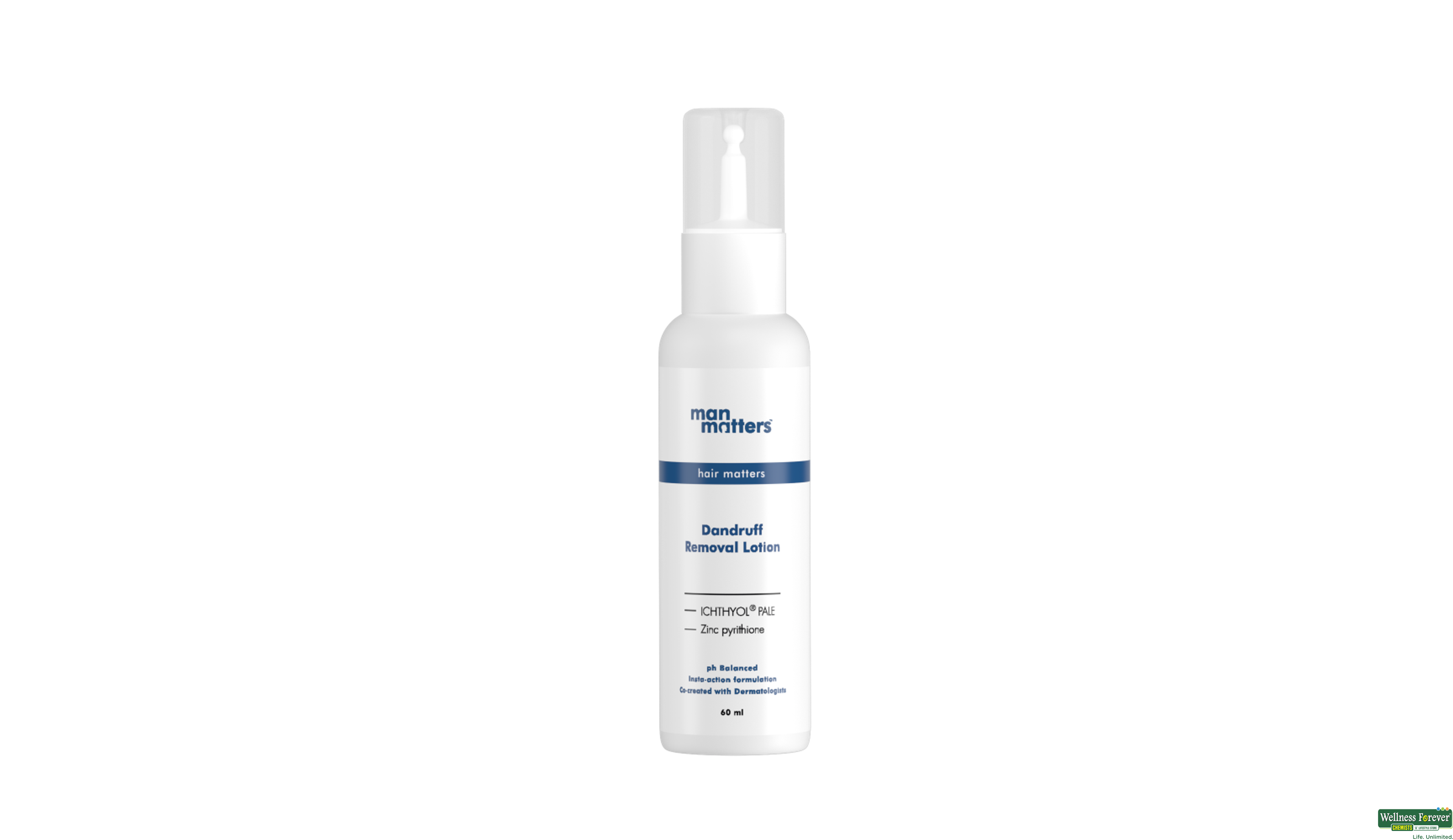 MAN MATTERS DANDRUFF REMOVAL LTN 60ML- 1, 60ML, 