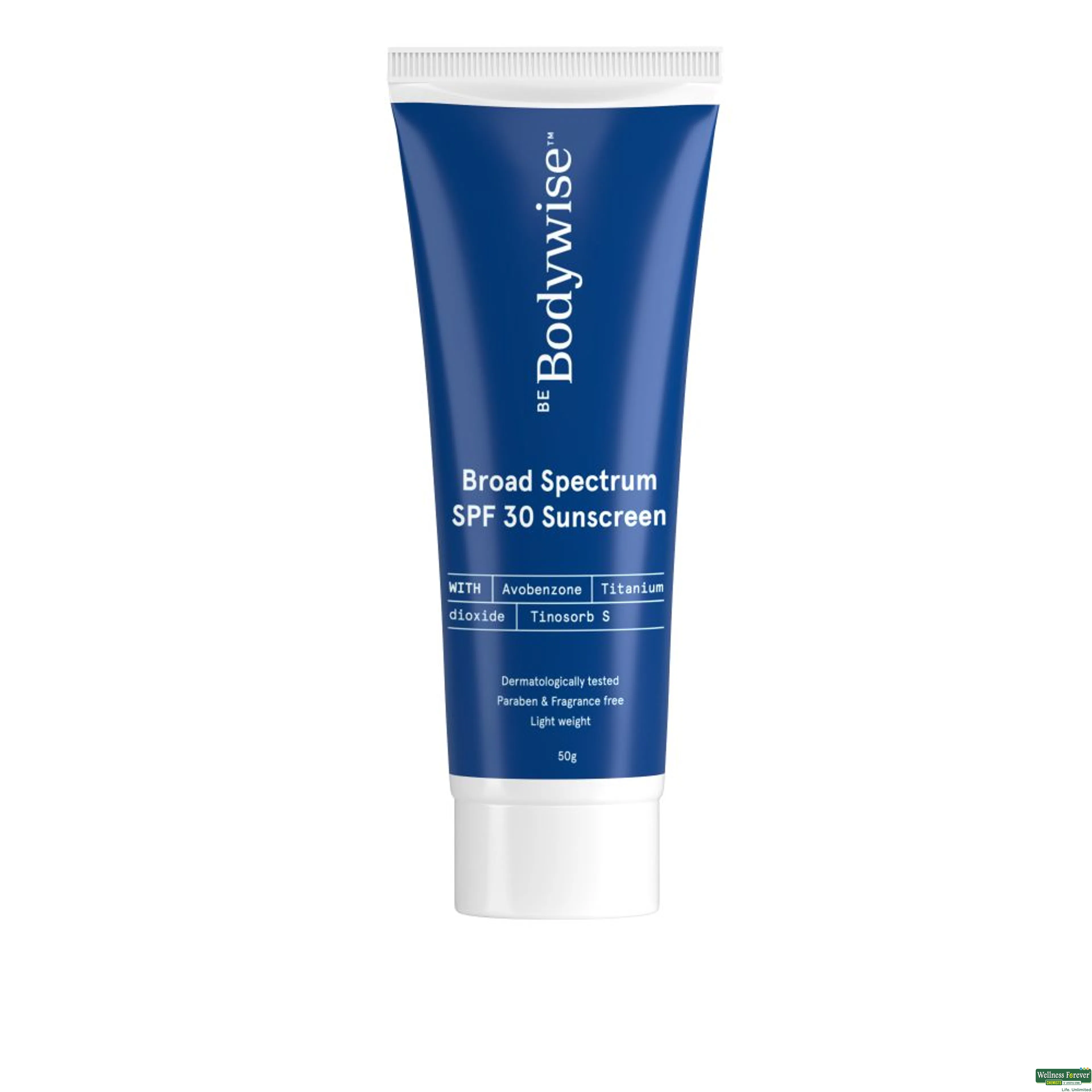 BE BODYWISE BROAD SPEC SPF30 SUNSCREEN 50GM-image