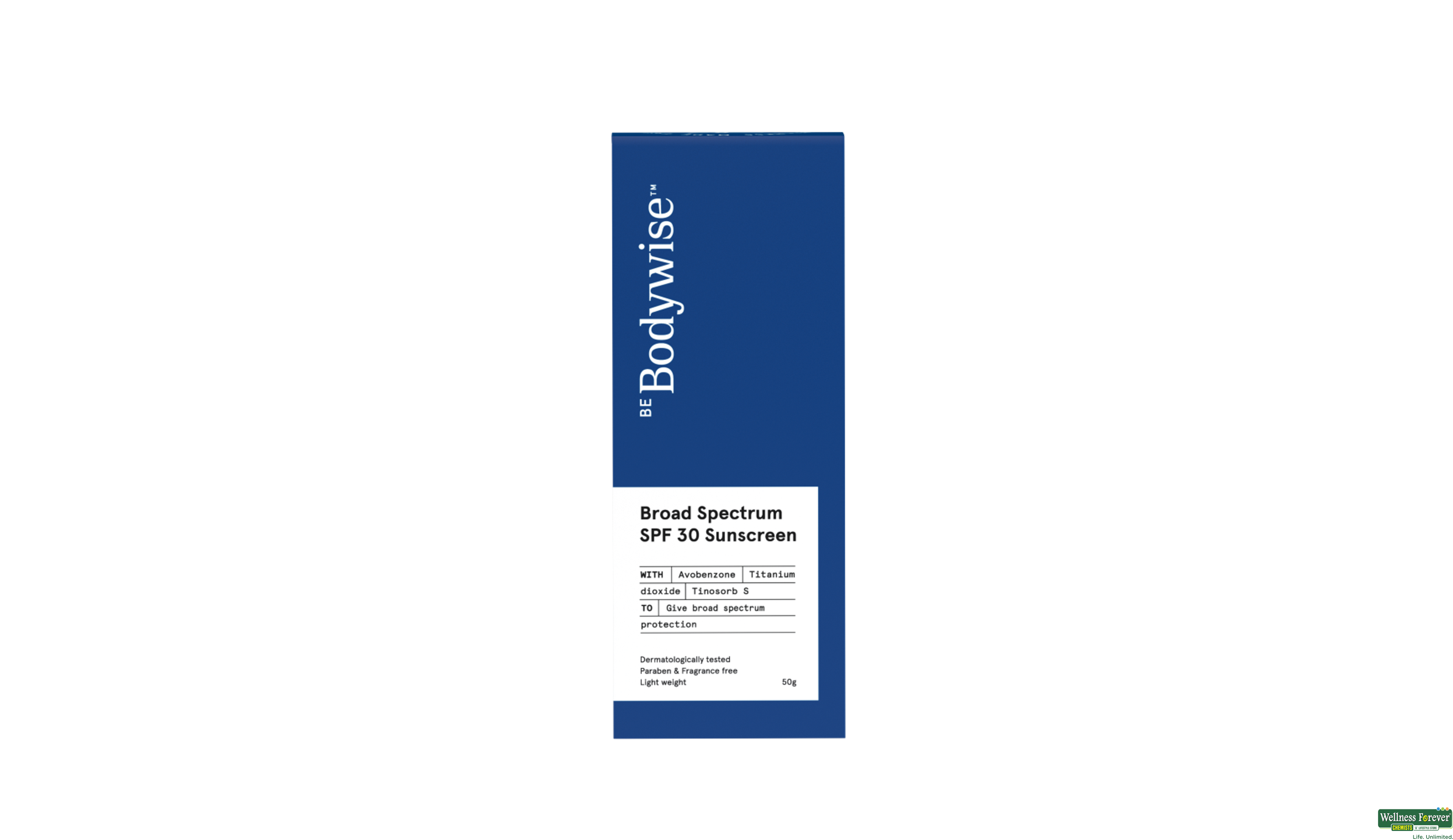 BE BODYWISE BROAD SPEC SPF30 SUNSCREEN 50GM ##- 8, 50GM, 