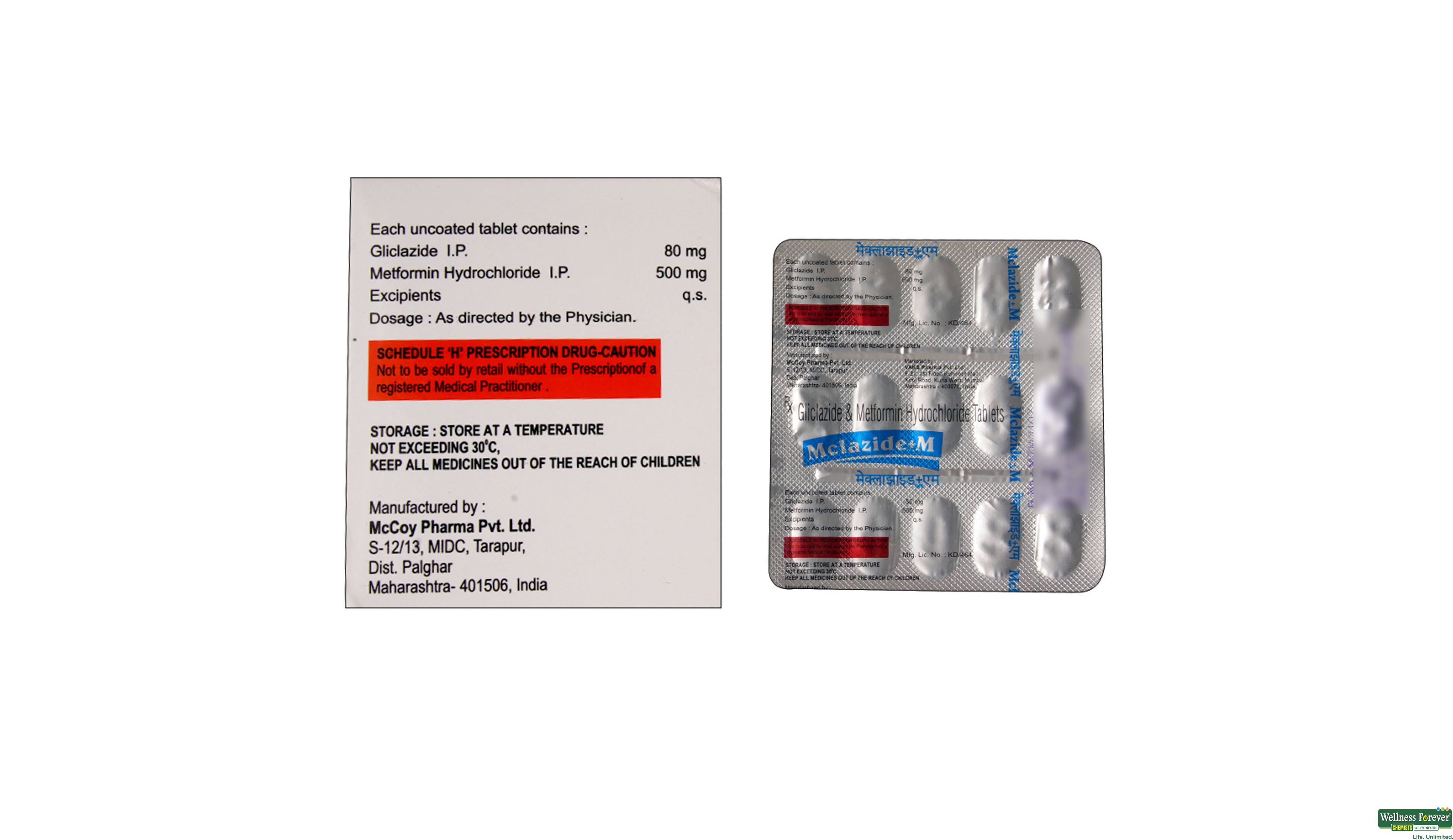 MCLAZIDE PLUS M 15TAB- 2, 15TAB, 