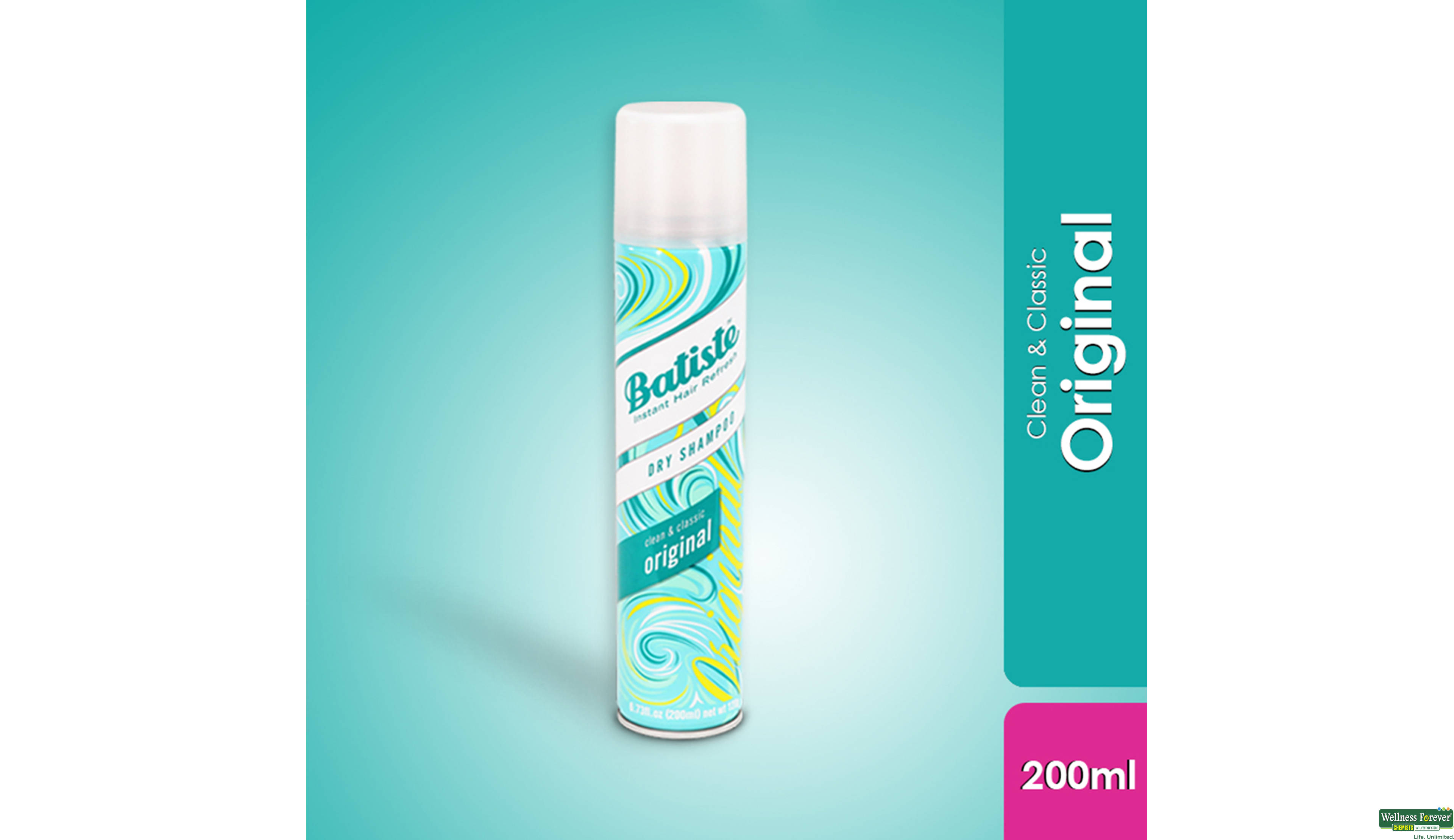 BATISTE CLEAN & CLASSIC ORIGINAL 200ML- 2, 200ML, 