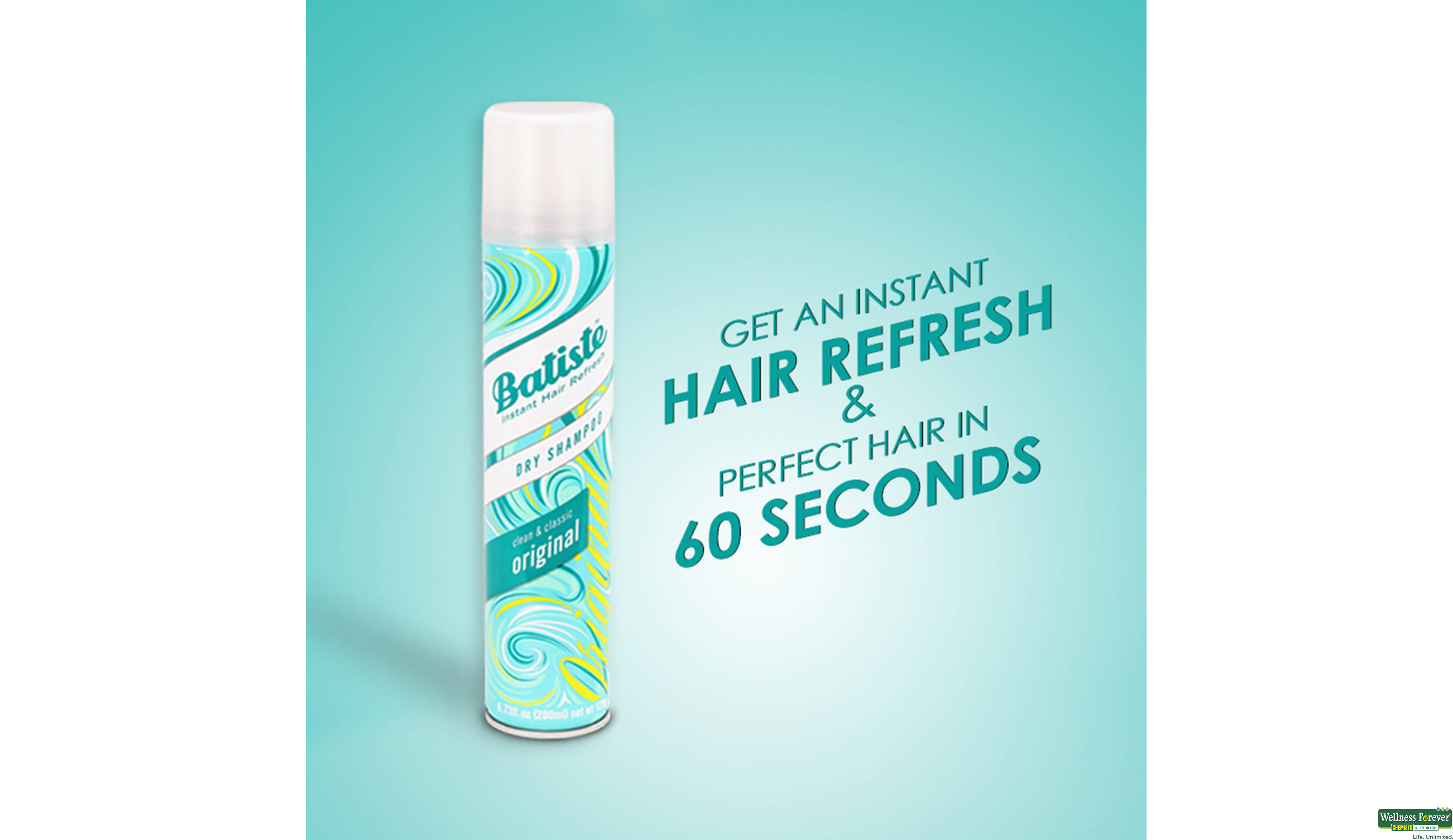 BATISTE CLEAN & CLASSIC ORIGINAL 200ML- 4, 200ML, 