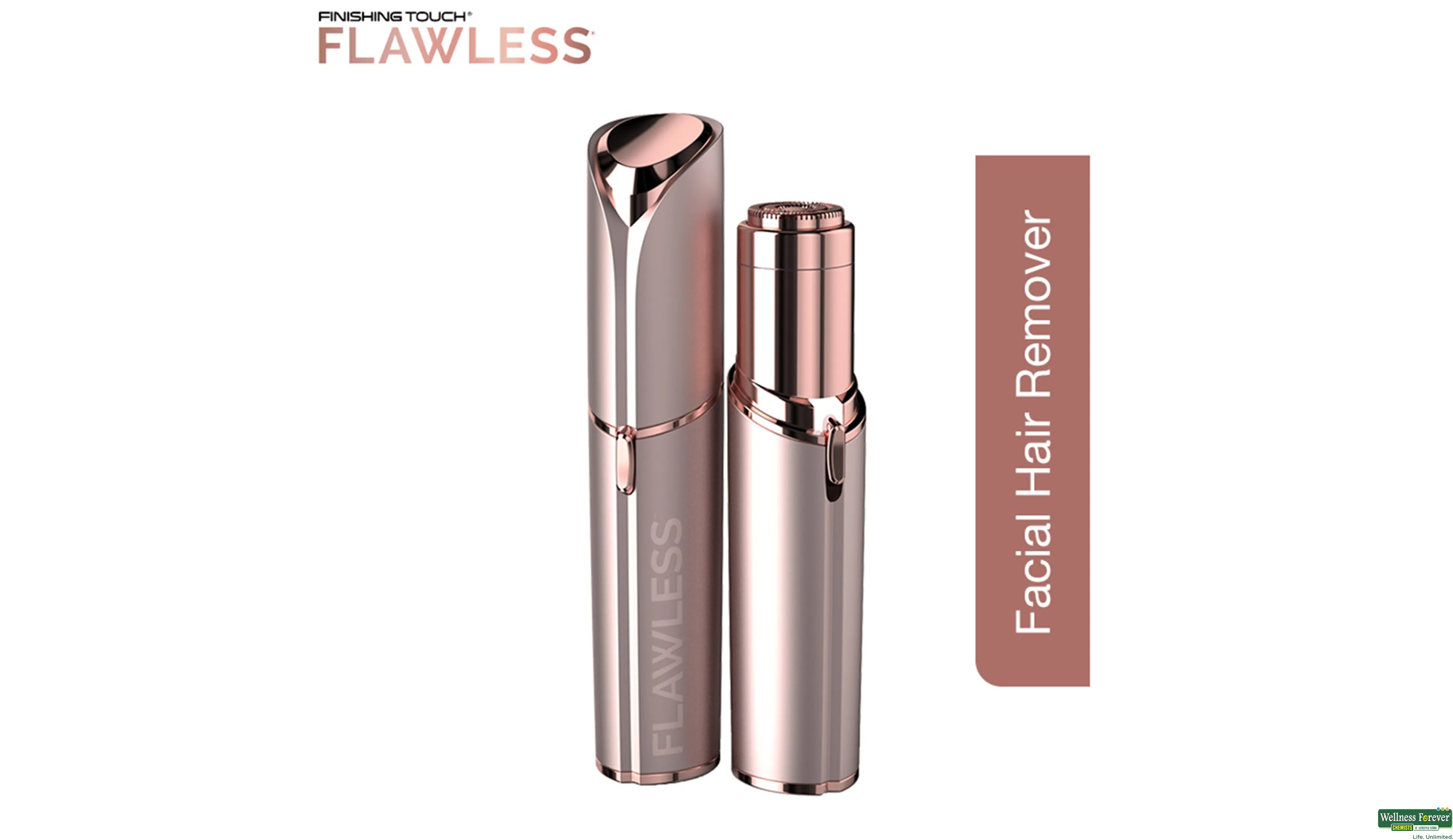 Finishing Touch Flawless Facial Hair Remover, Blush