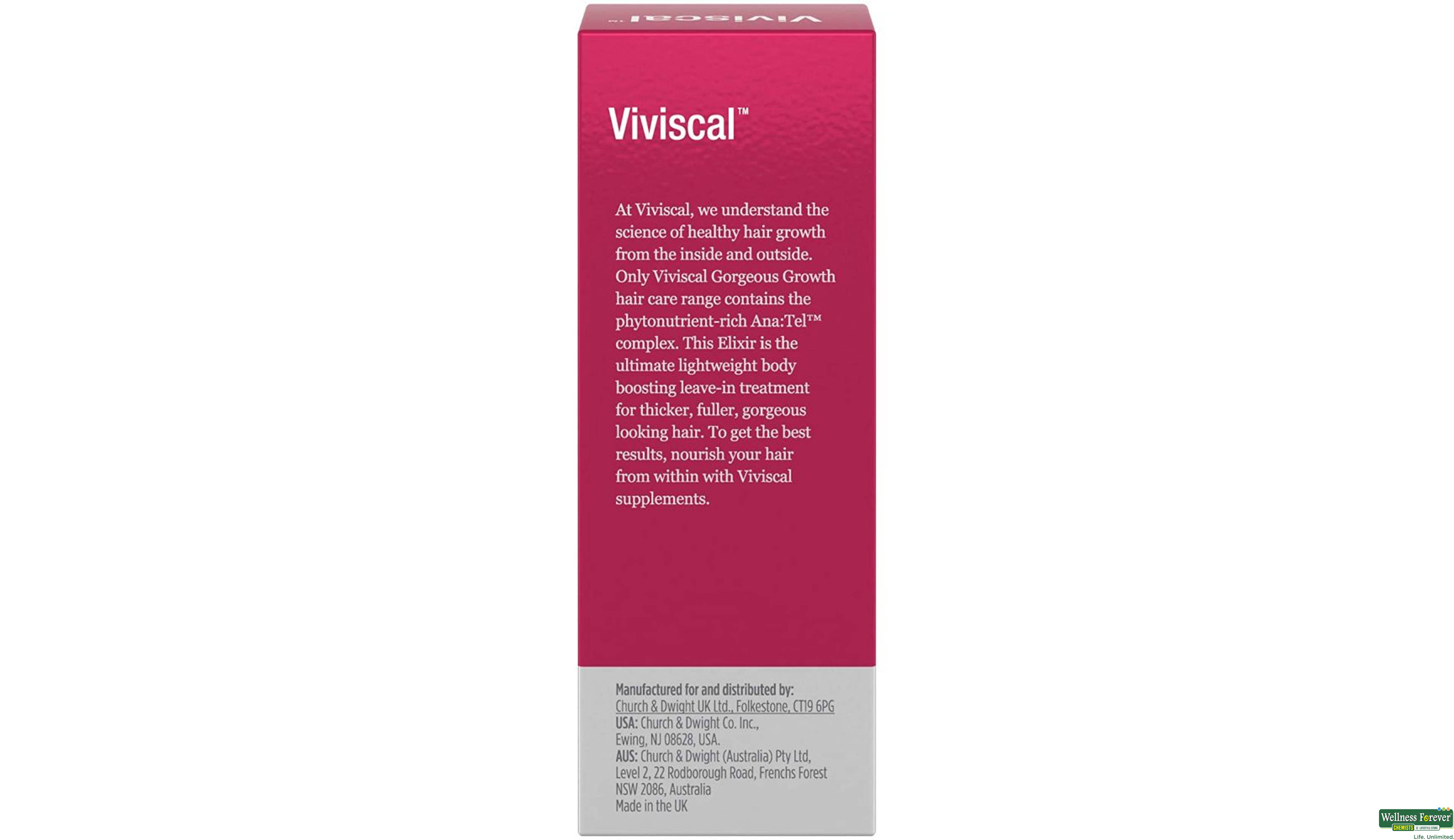 VIVISCAL DENSIFYING ELIXIR 1.7 OZ 50ML- 2, 25KG, null