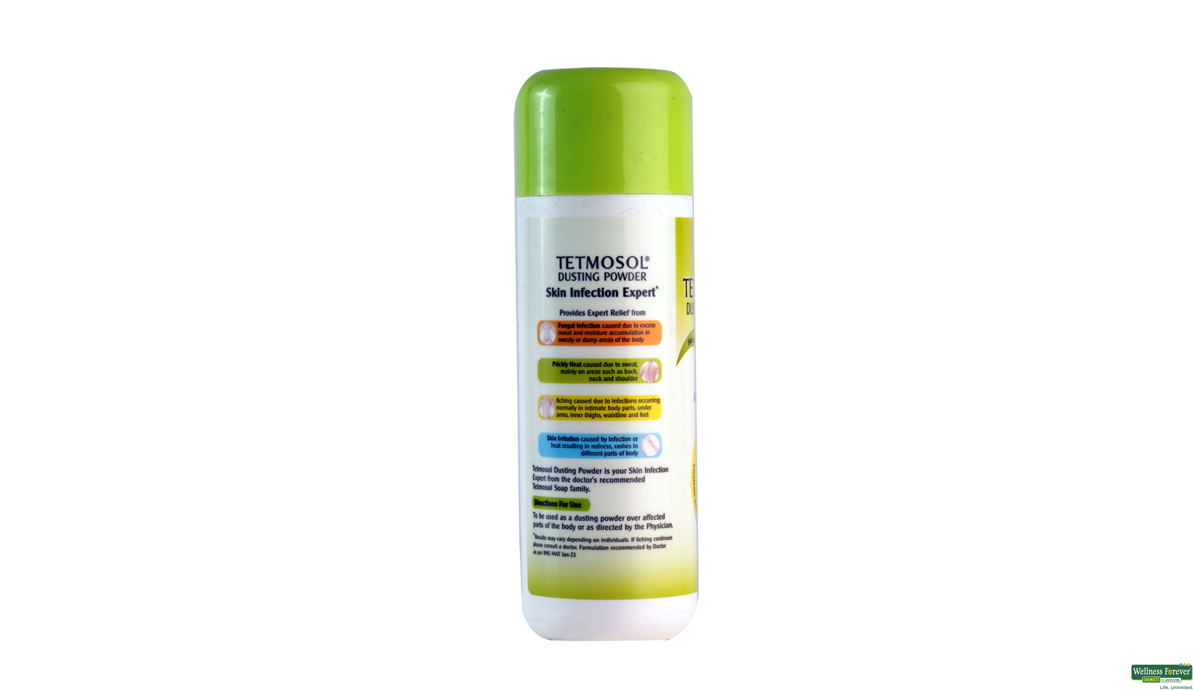 TETMOSOL DUSTING POWDER 100GM- 3, 100GM, 