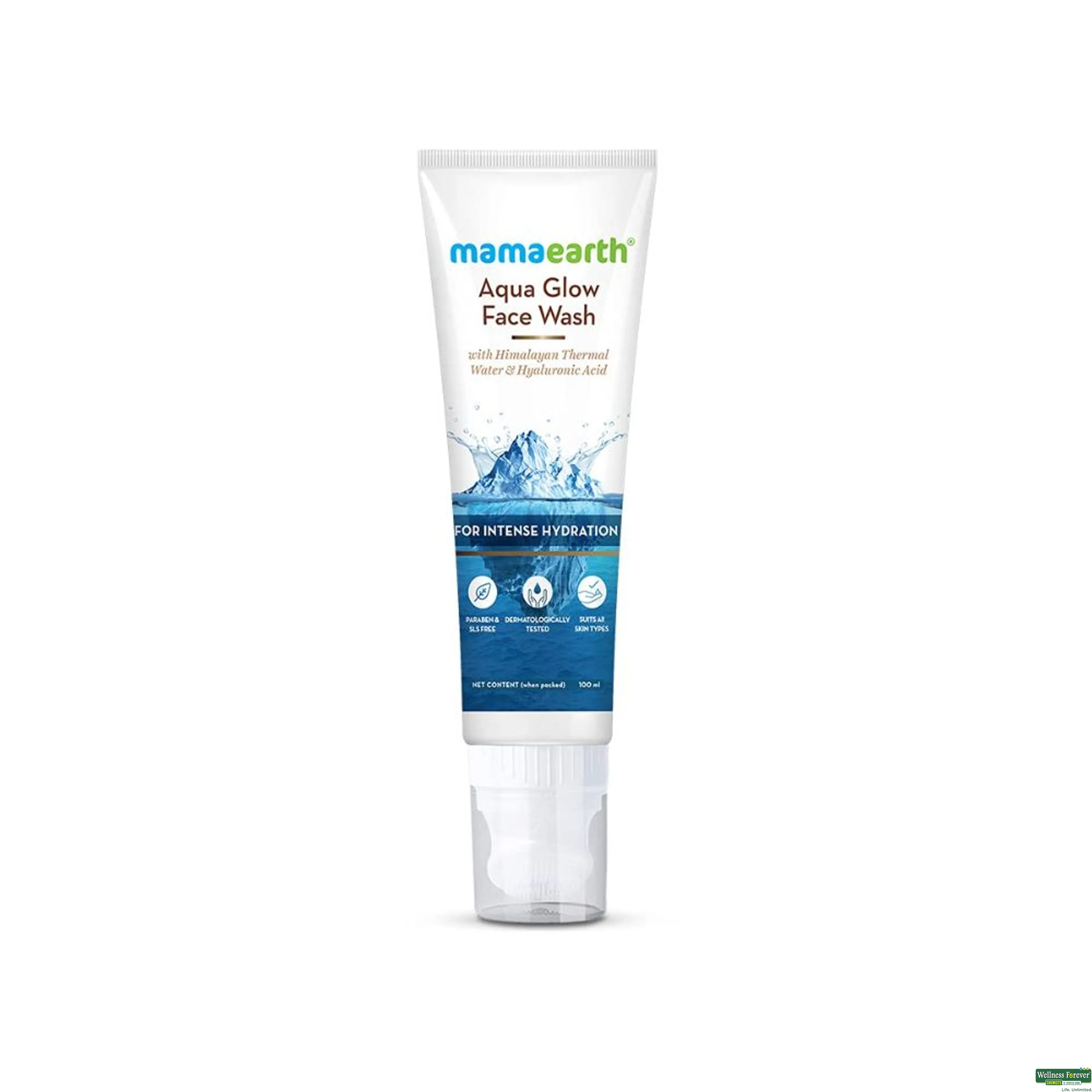 MAMAEARTH AQUA GLOW FACE WASH 100ML-image