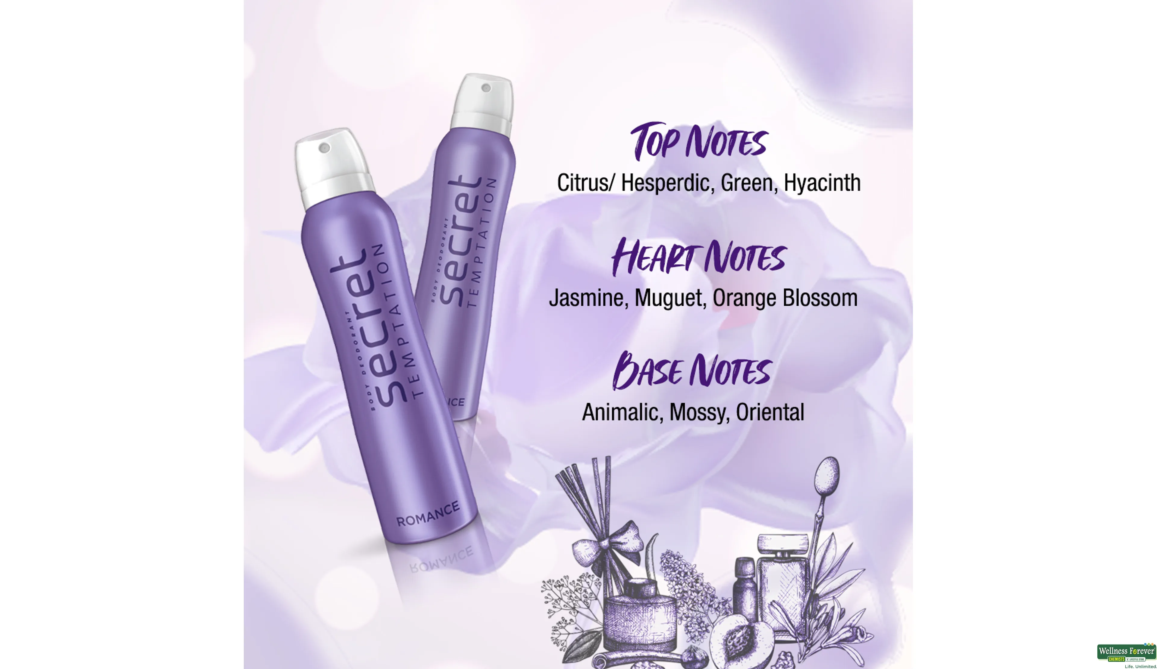 Secret temptation body deodorant sales