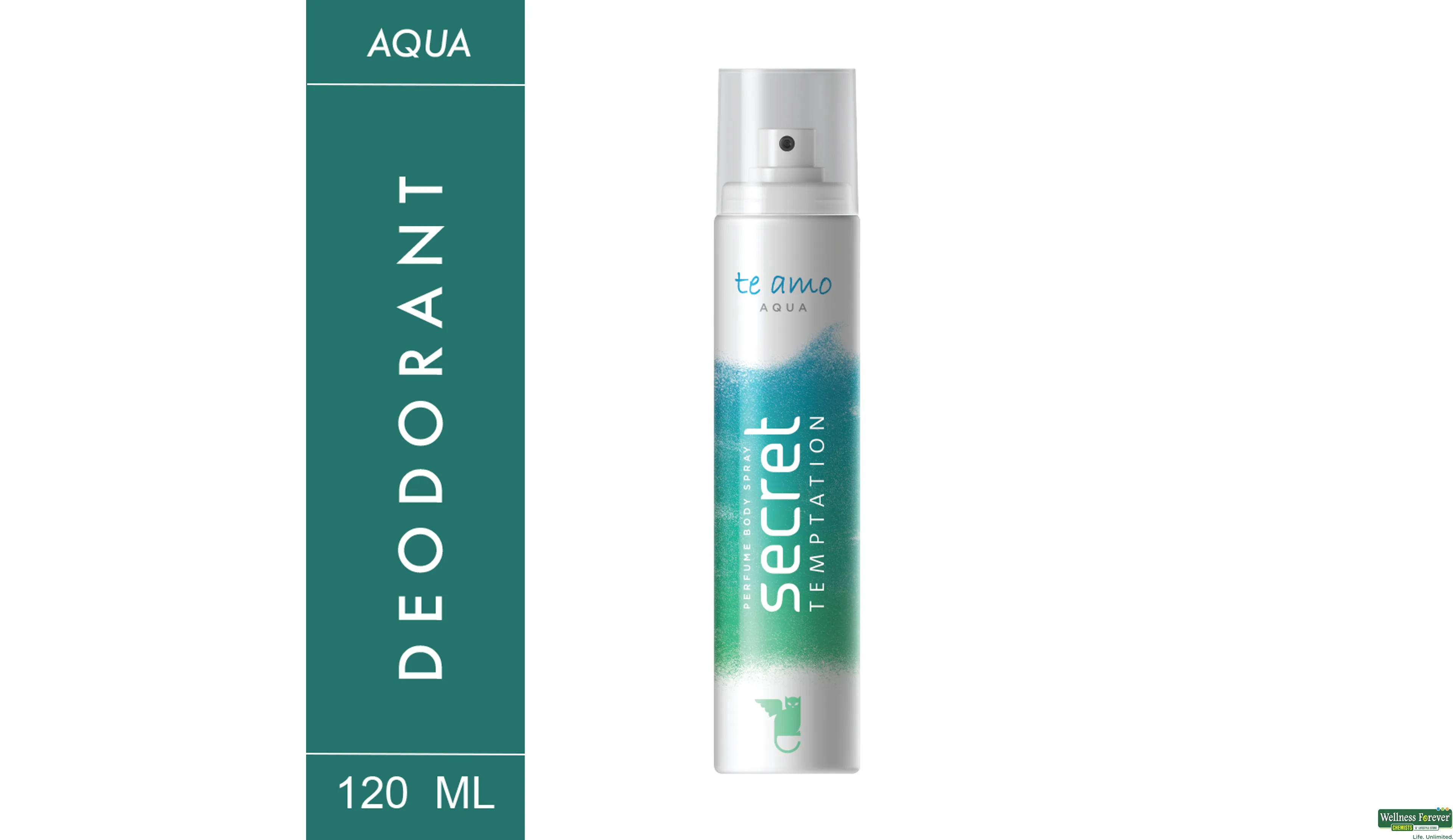 SECRET TEMPTATION TE AMO AQUA 120ML - 1, 120ML, null