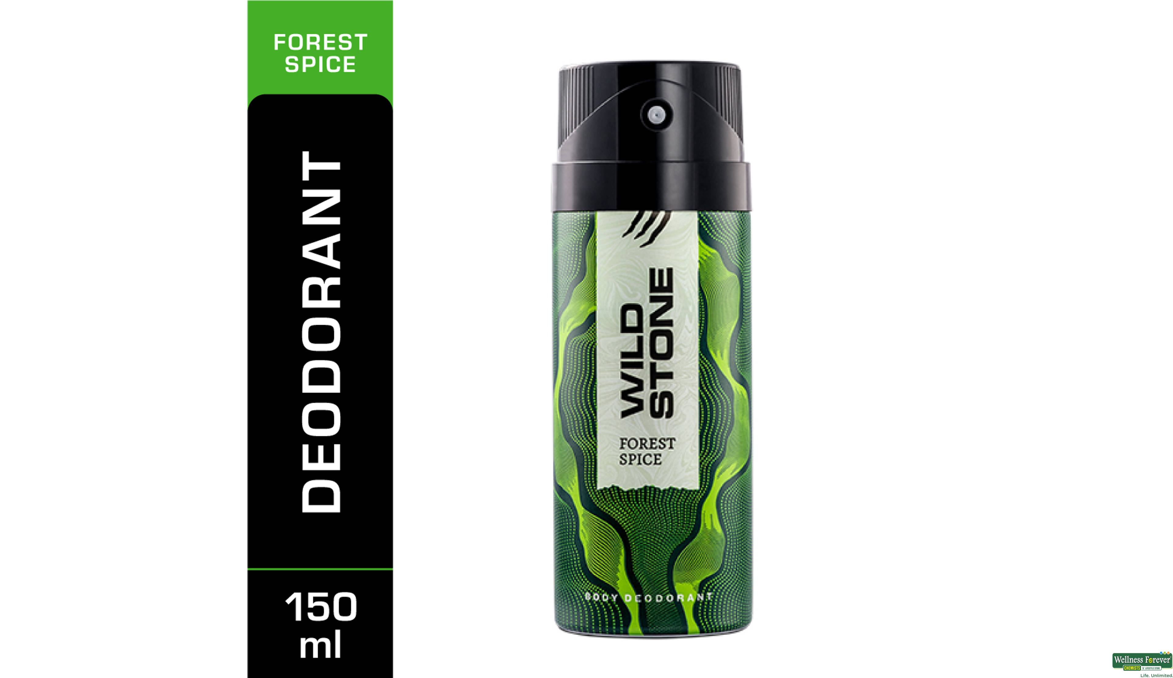 WILD STONE FOREST SPICE 150ML- 1, 150ML, null