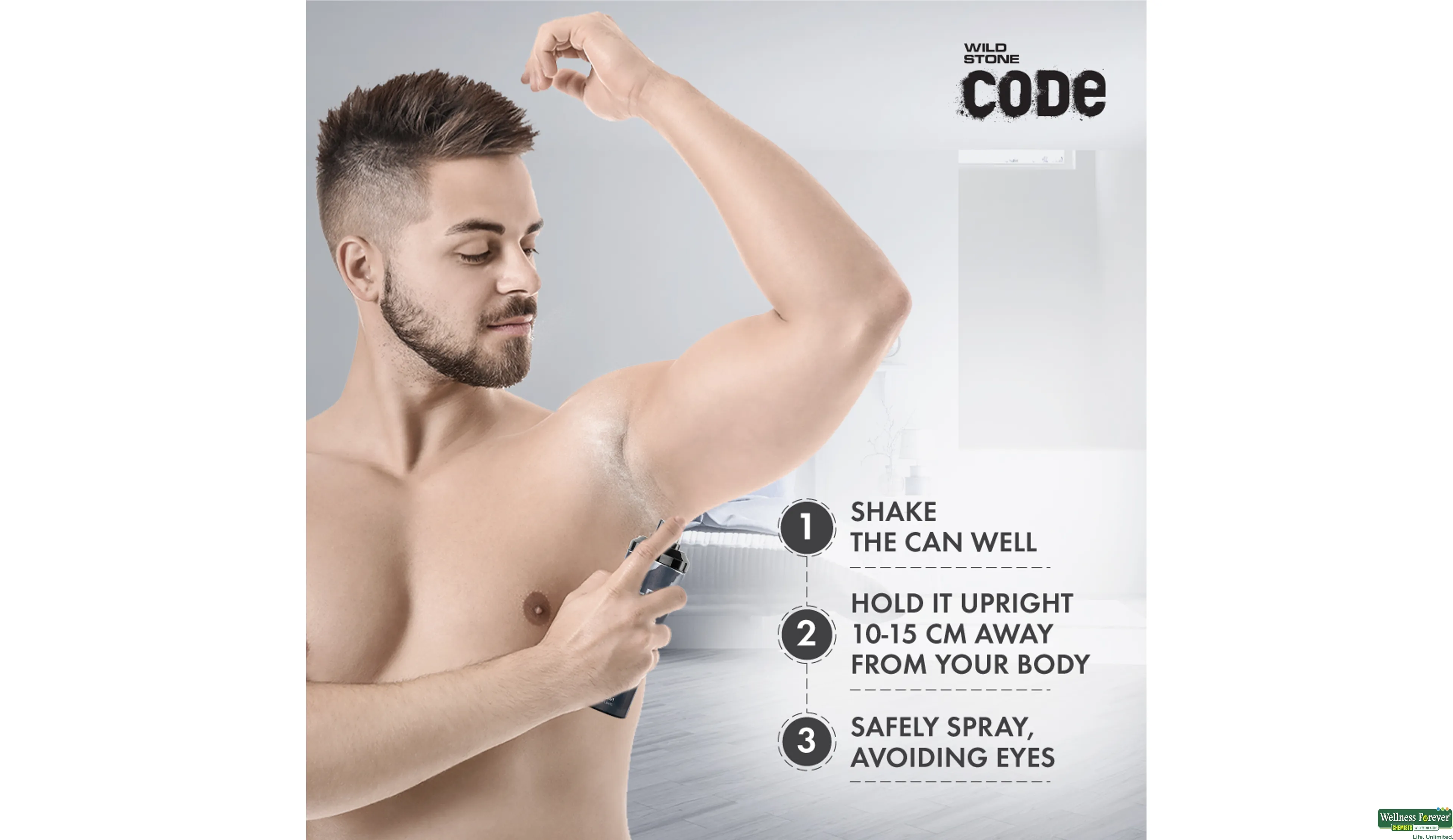 Wild stone code platinum perfume sale