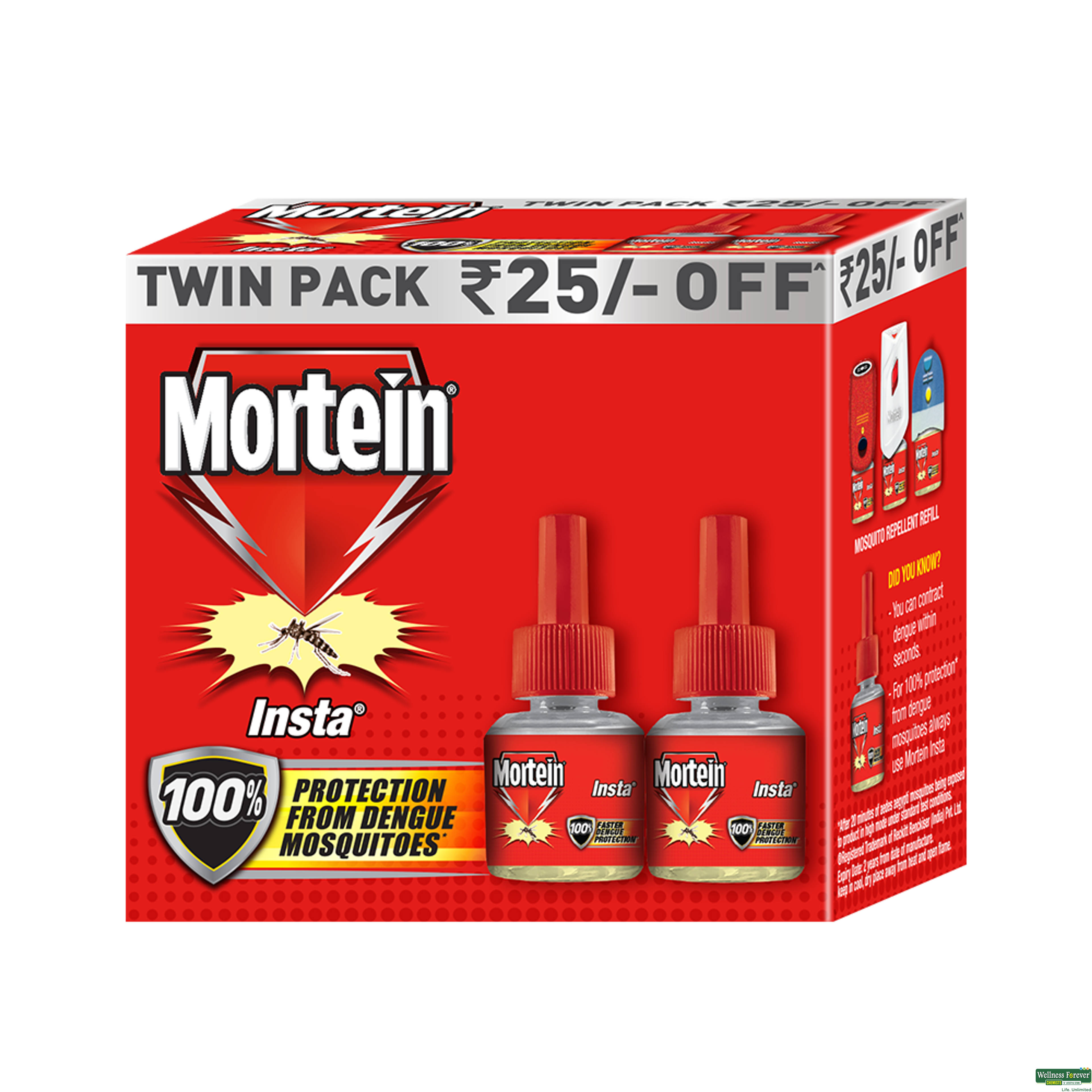 Mortein Insta Twin Pack Refill 2 x 35ml-image