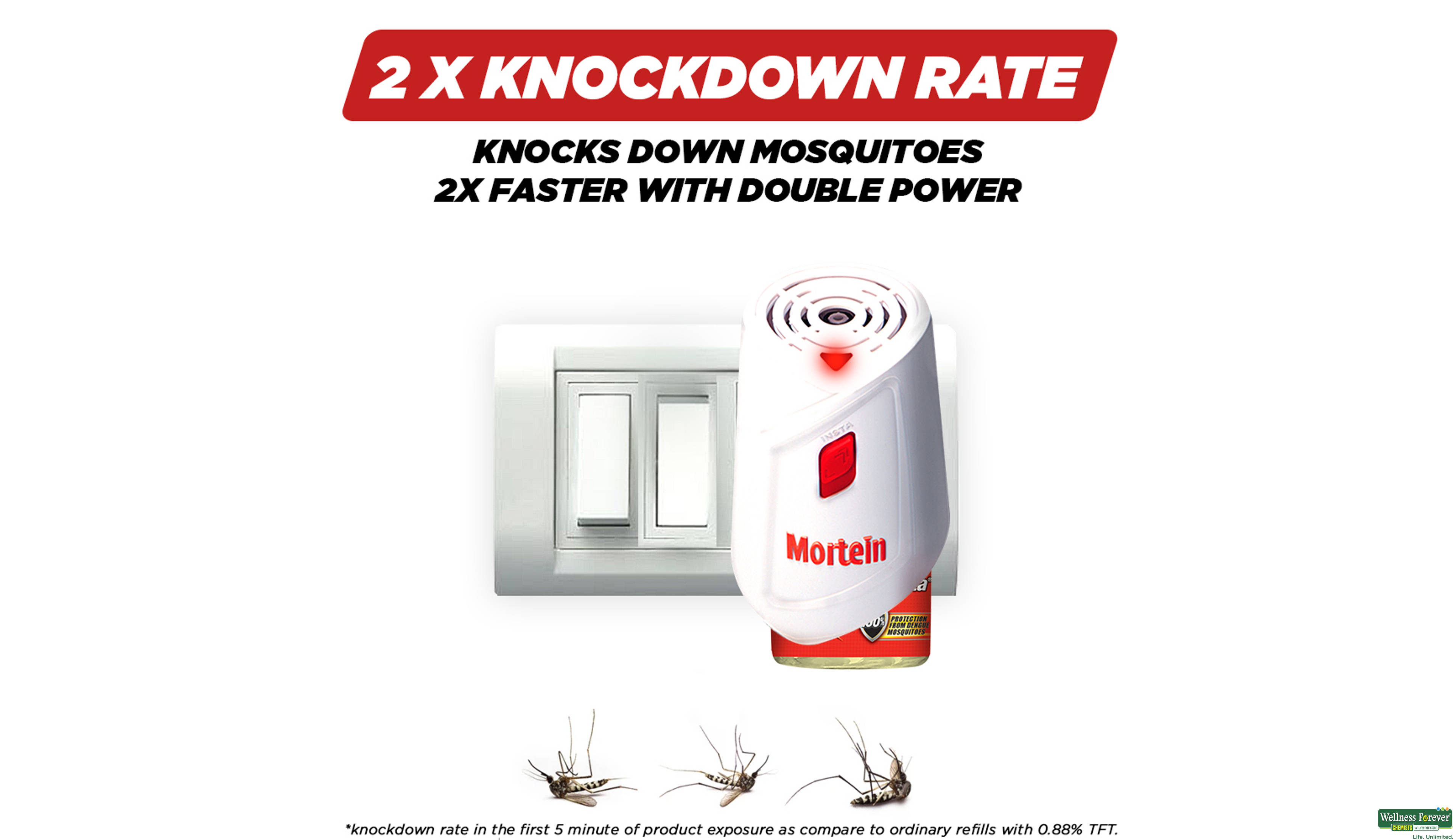 MORTEIN INSTA REFILL 3X45ML- 11, 3X35ML, 