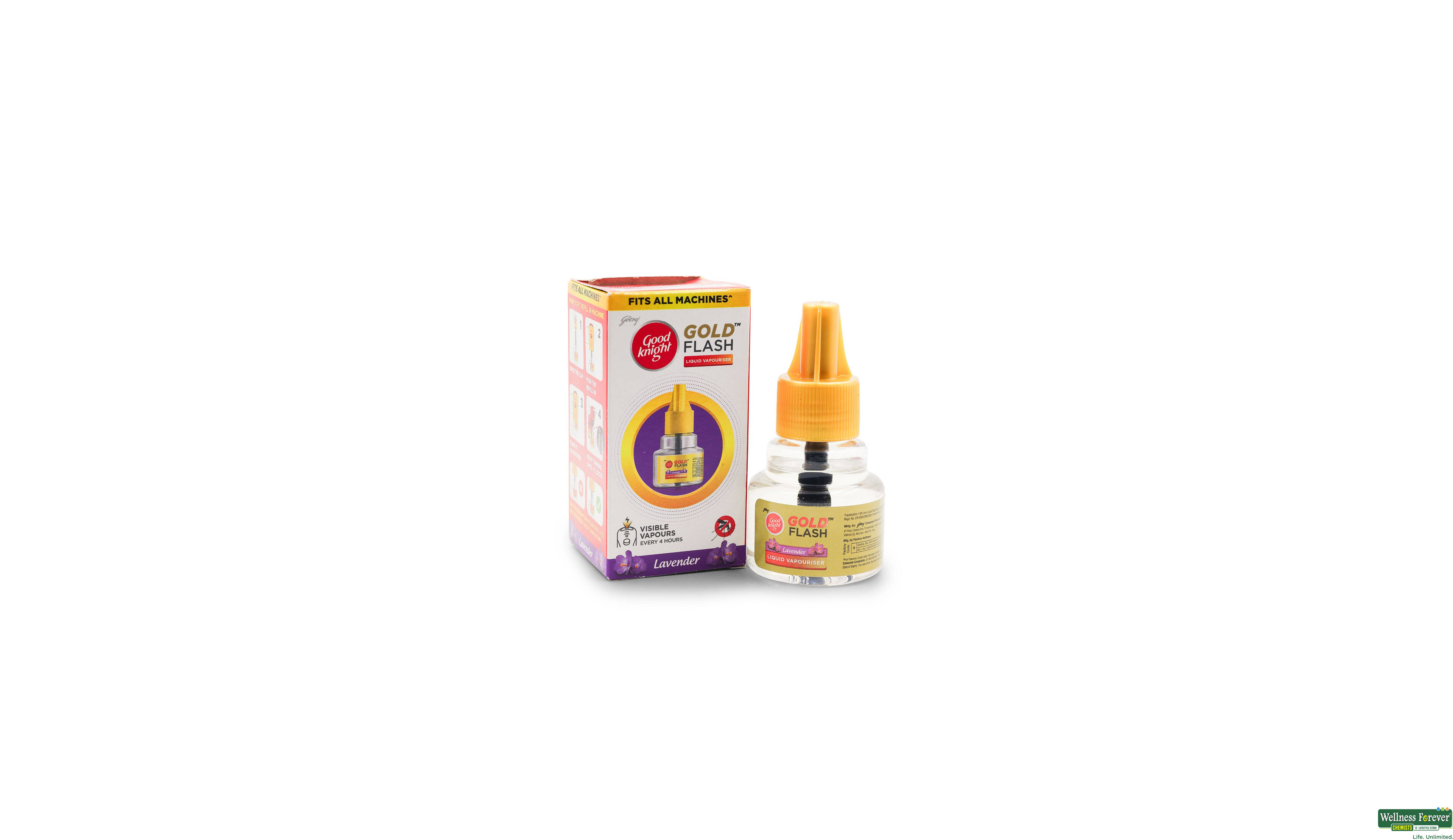 GK GOLD FLASH LAVENDER REF 45ML- 1, 45ML, null