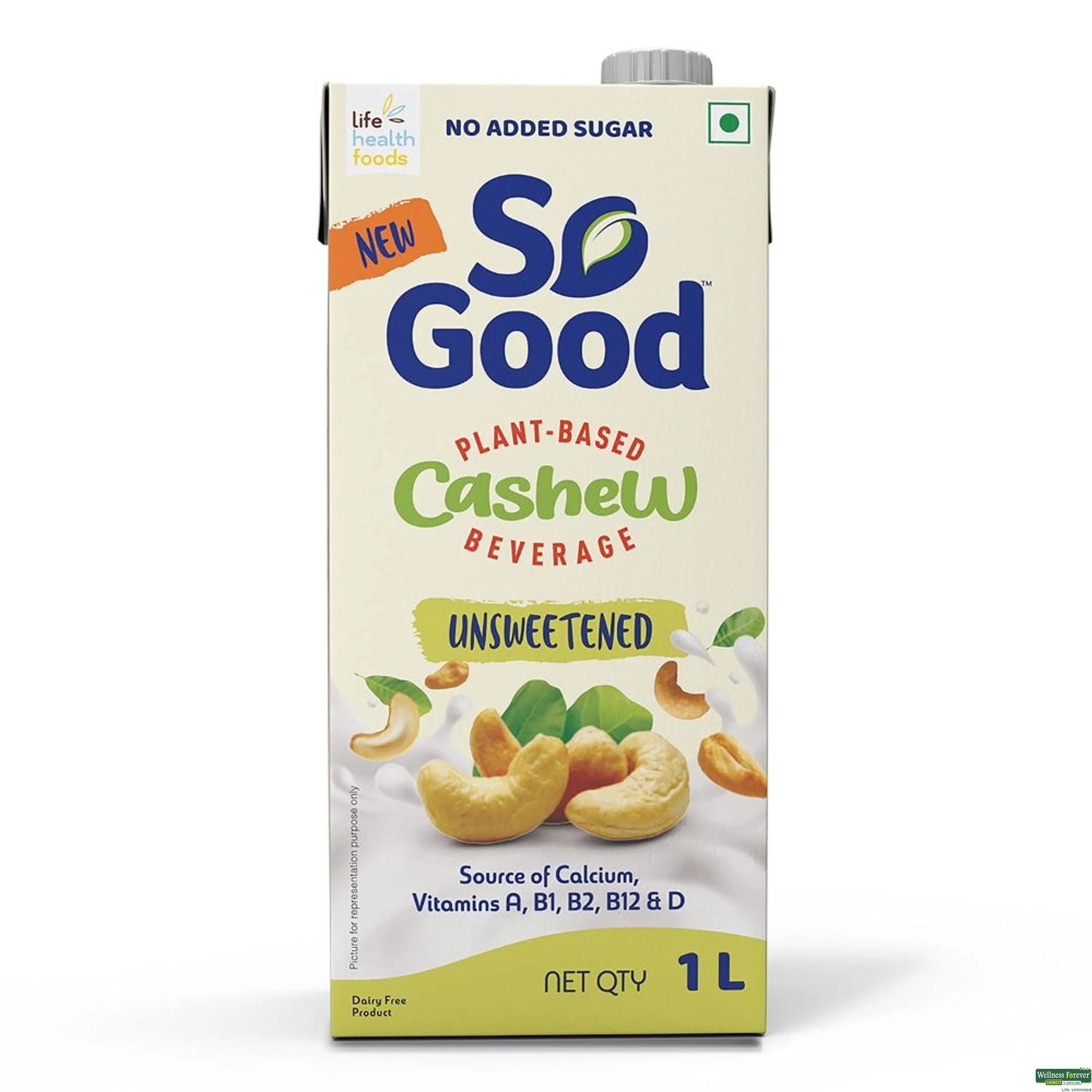 SO GOOD ALMOND CASHEW UNSW 1LTR-image