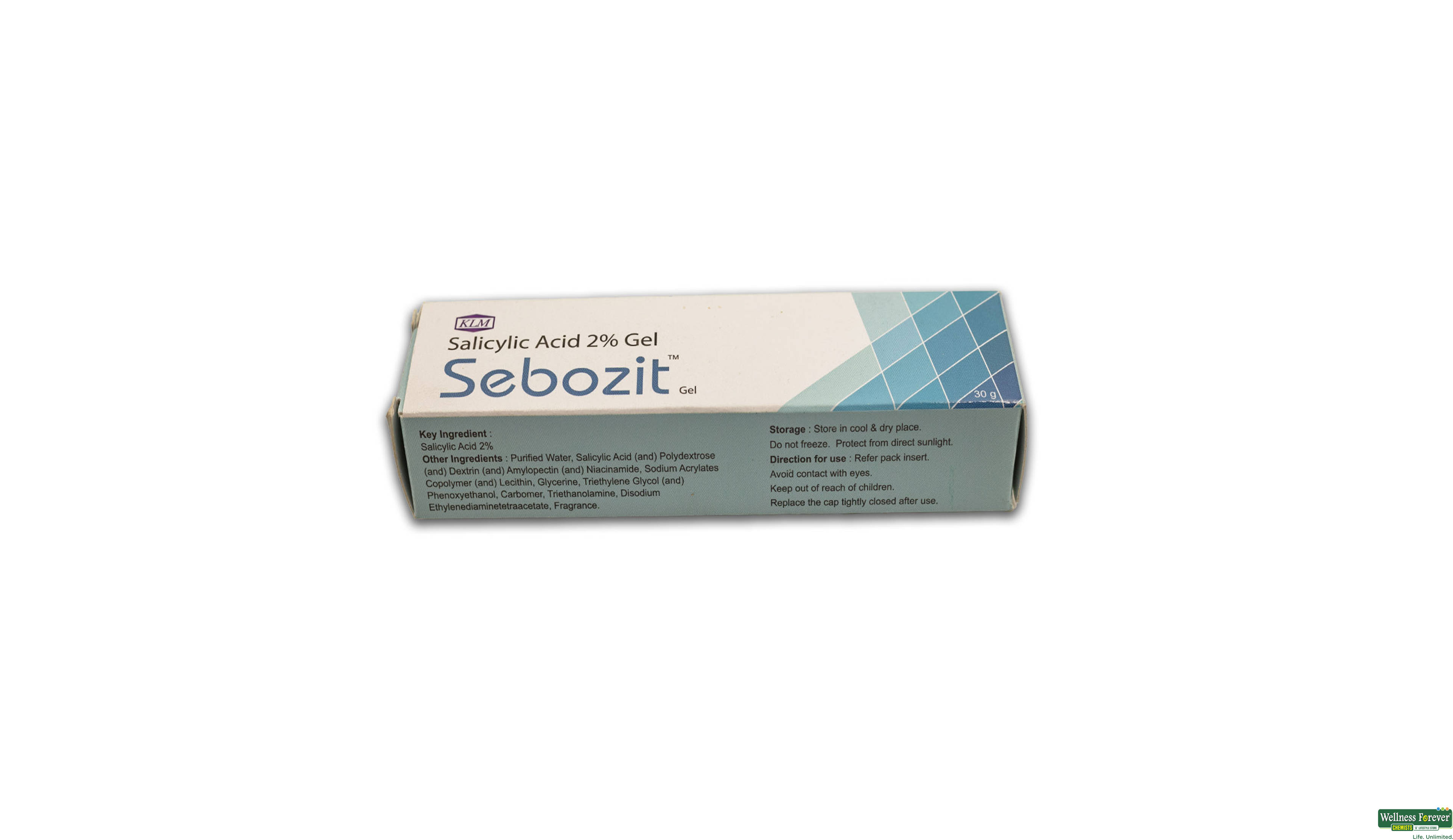 SEBOZIT GEL 30GM- 1, 30GM, 