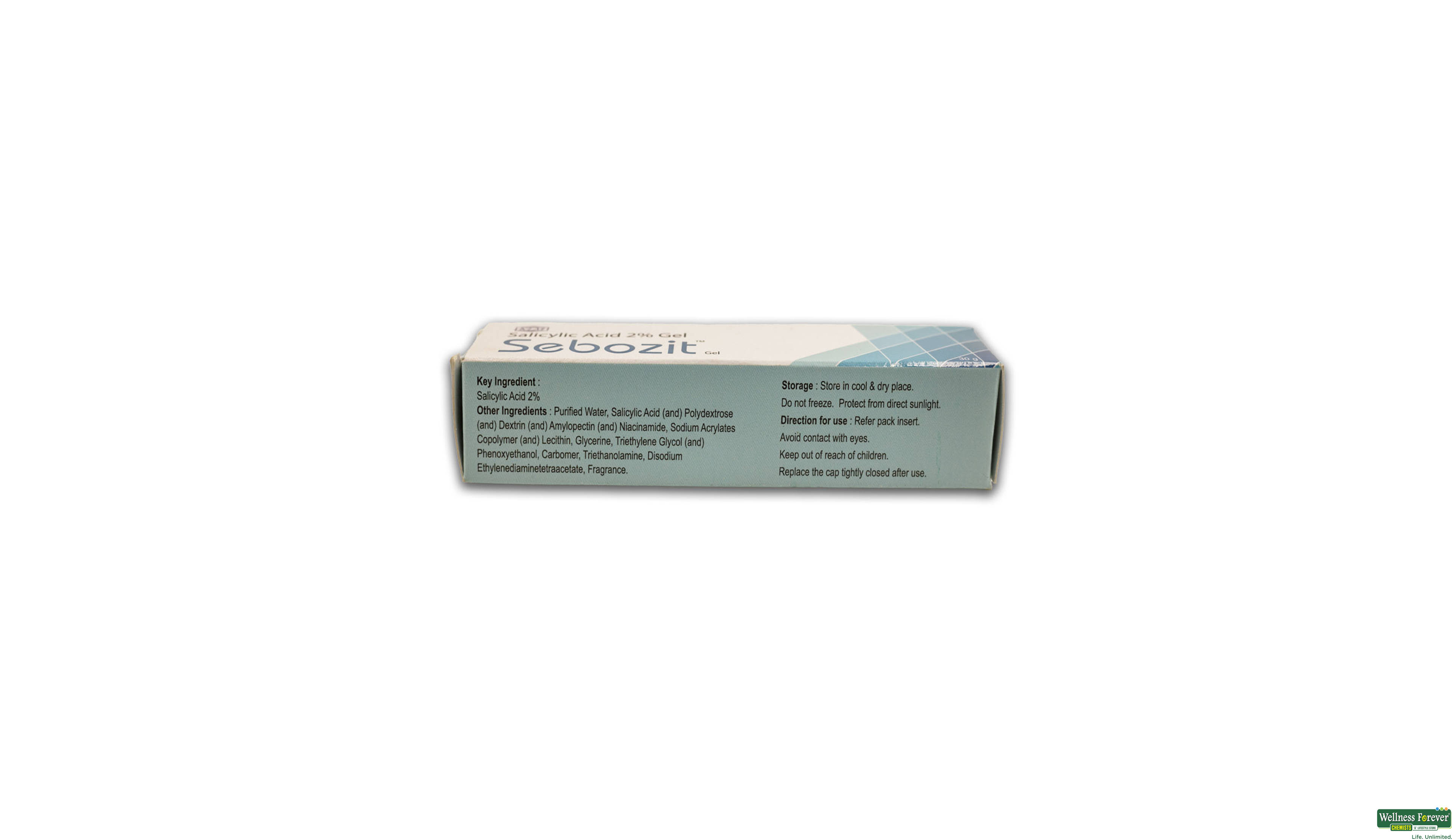 SEBOZIT GEL 30GM- 3, 30GM, 
