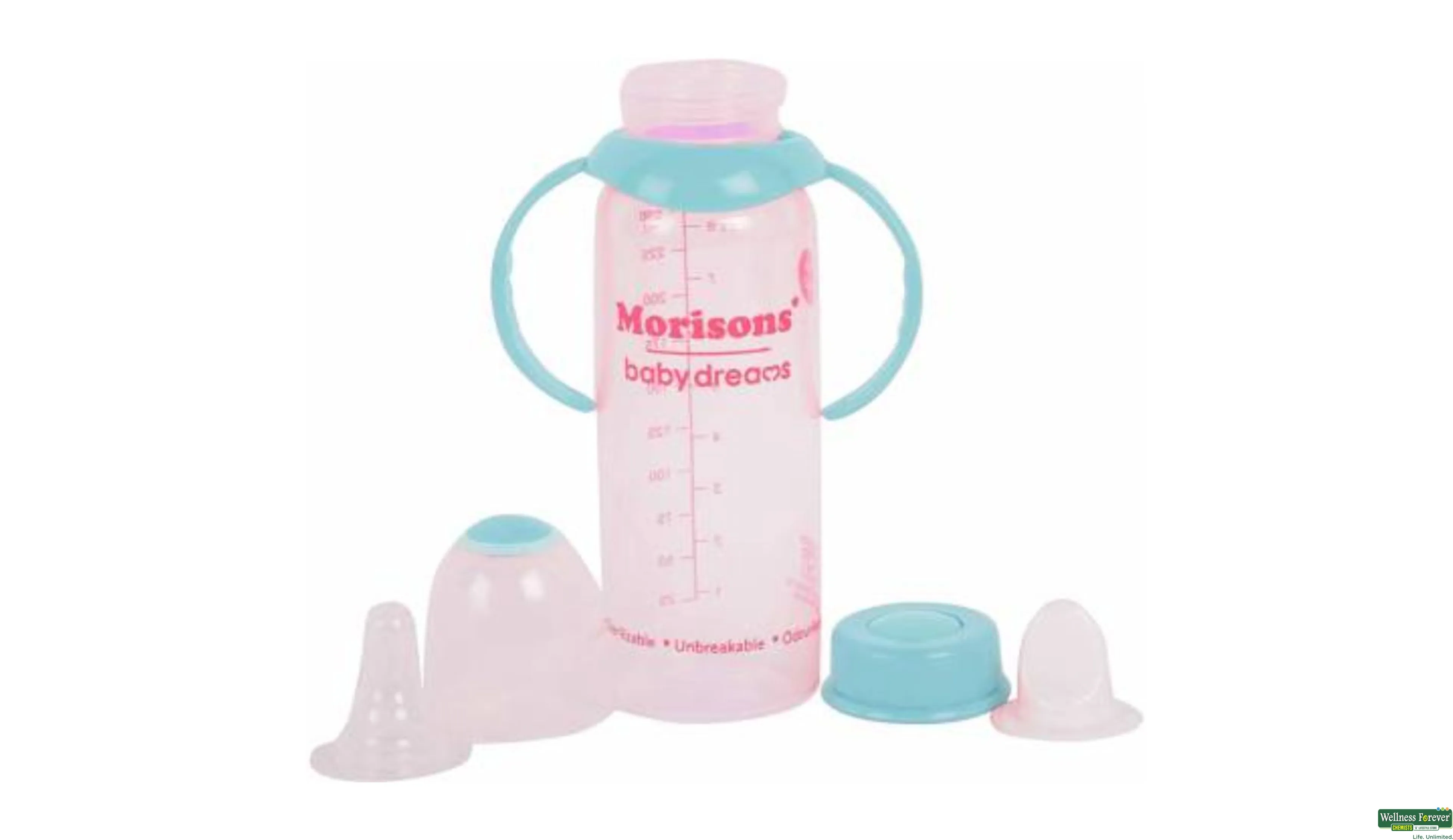 Morisons feeding bottle 250ml on sale
