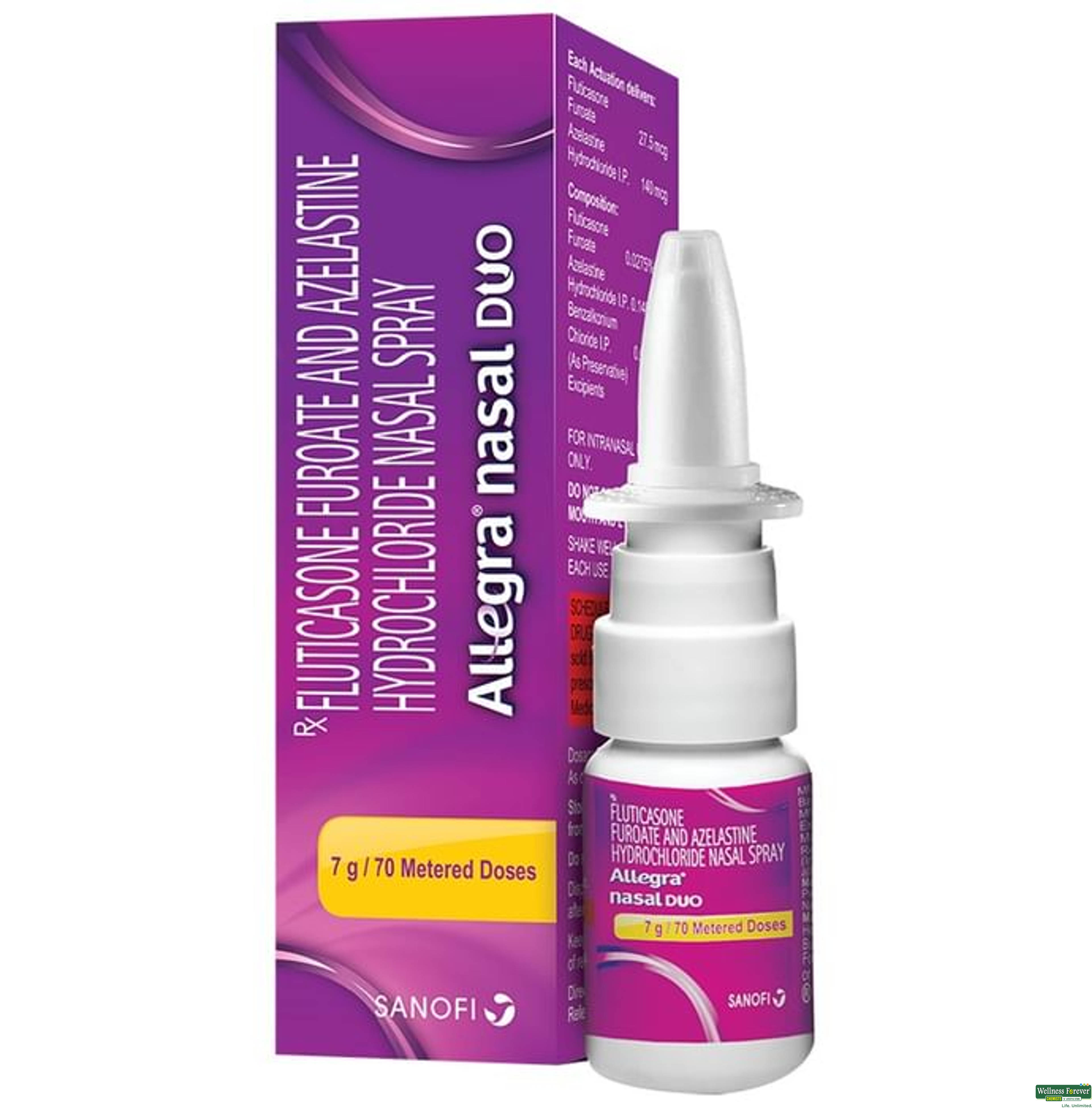ALLEGRA NASAL DUO SPRAY 7GM-image