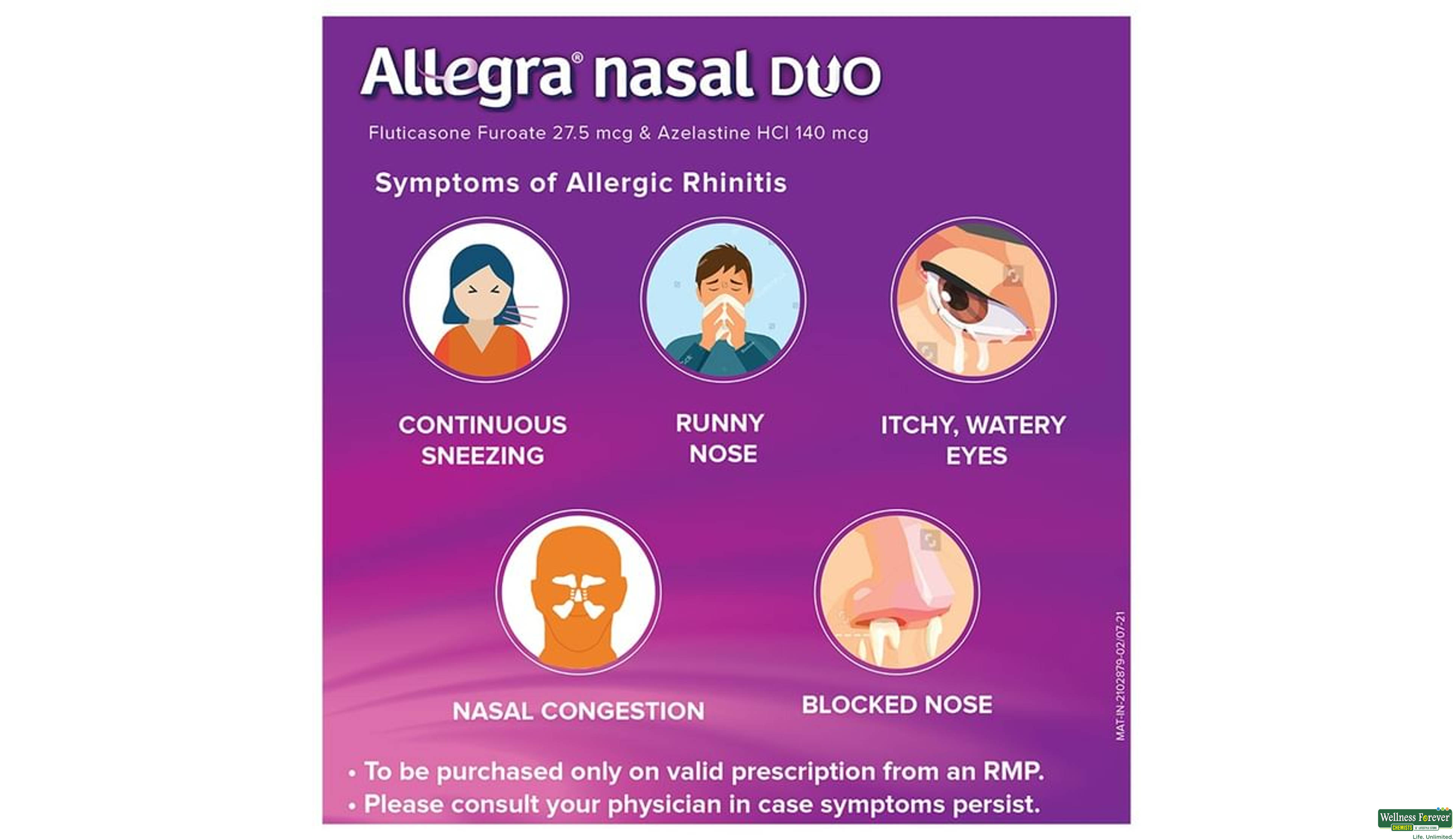 ALLEGRA NASAL DUO SPRAY 7GM- 5, 7GM, 