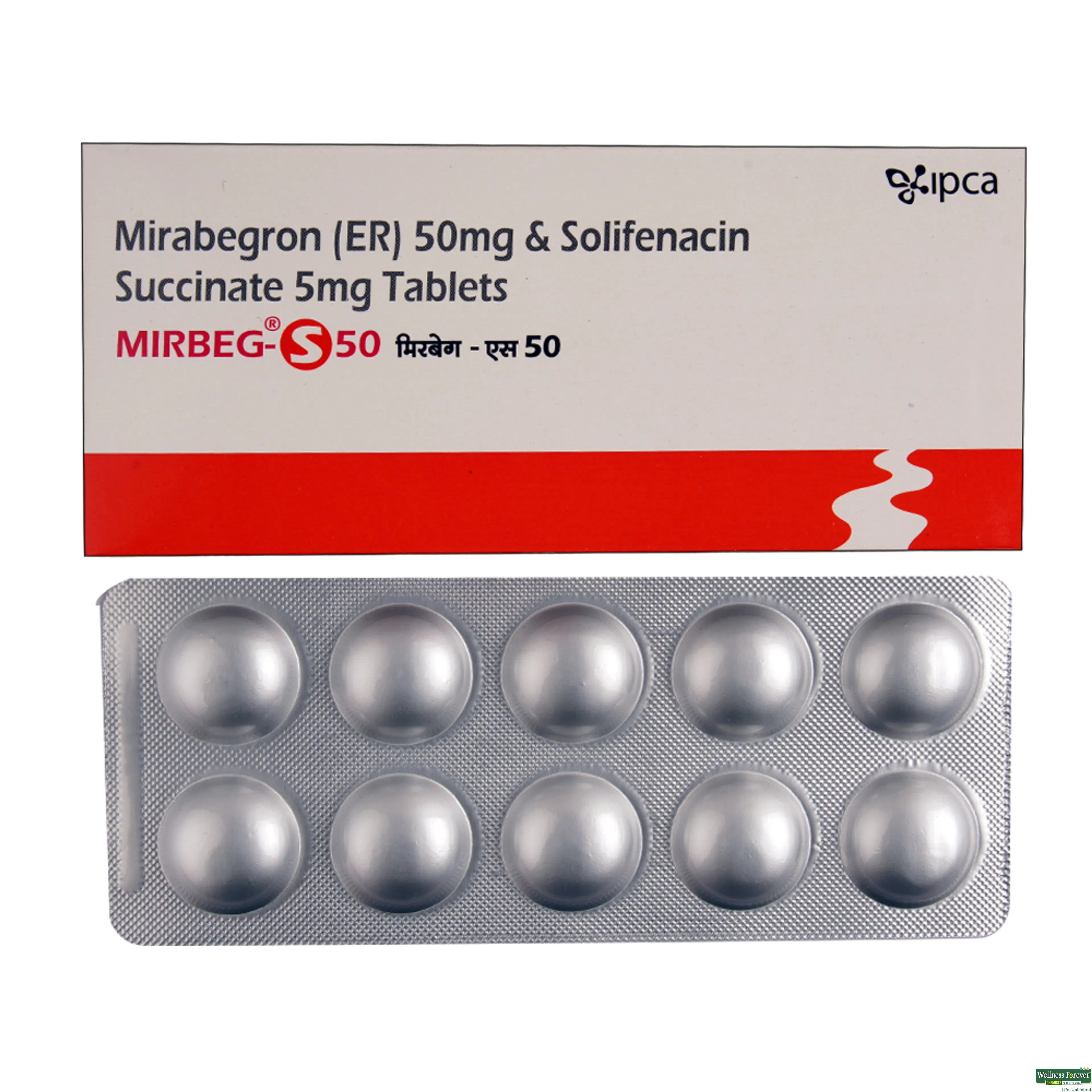 MIRBEG-S 50MG 10TAB-image