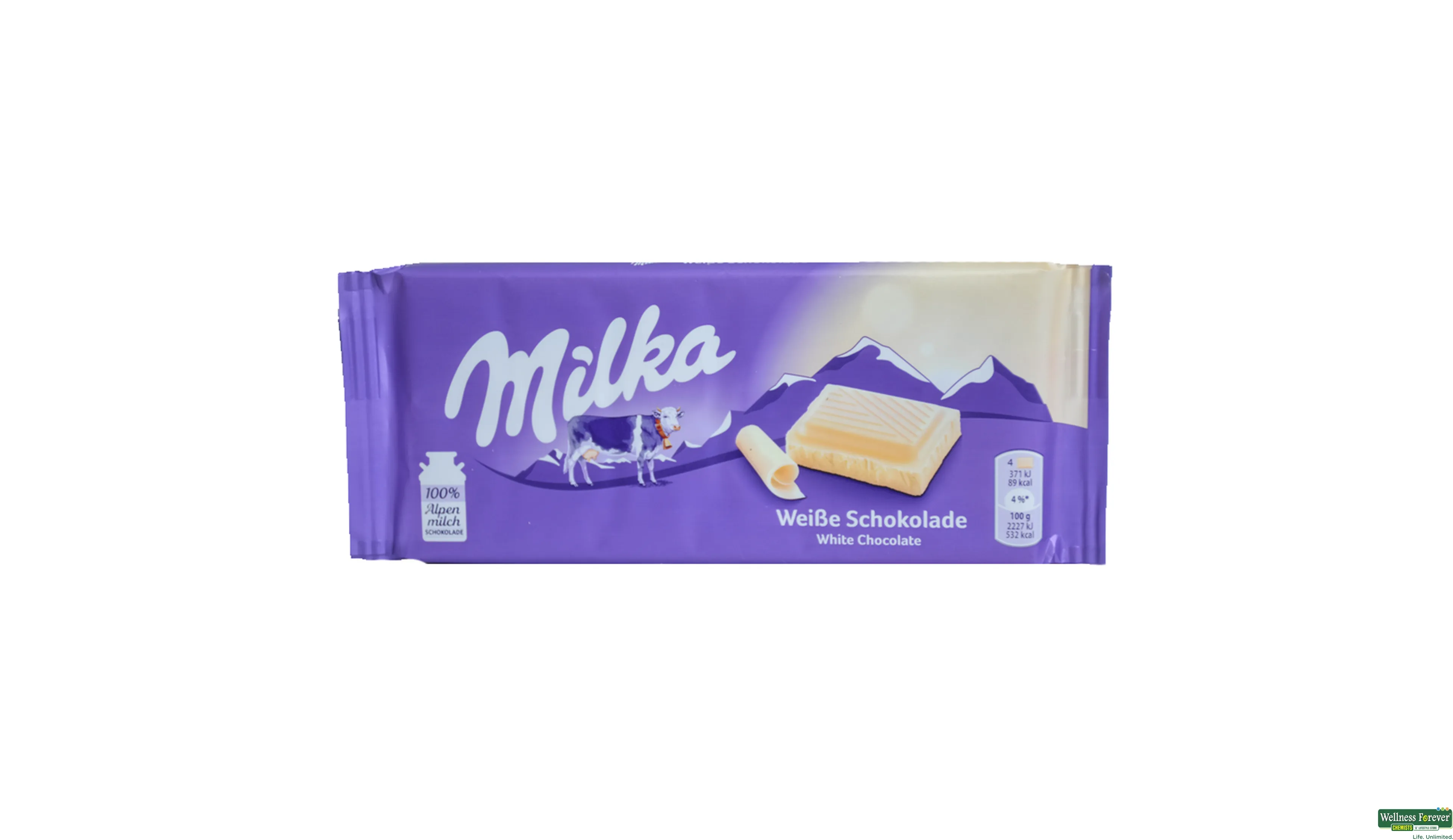 Buy Milka Chocolate White Bar, 100 g Online at Best Prices