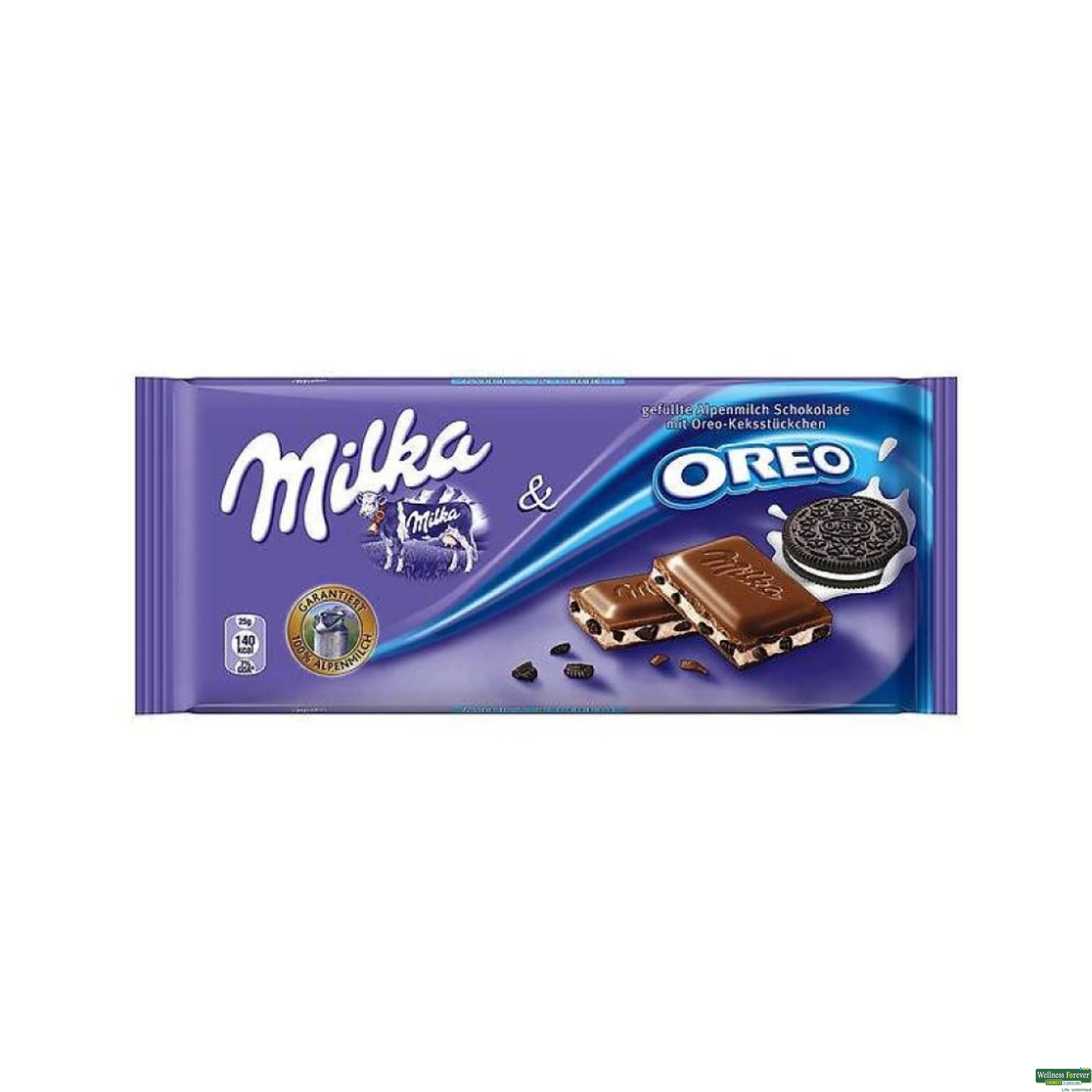 Buy Milka Strawberry Chocolate, 100 Gm Online at Best Prices in