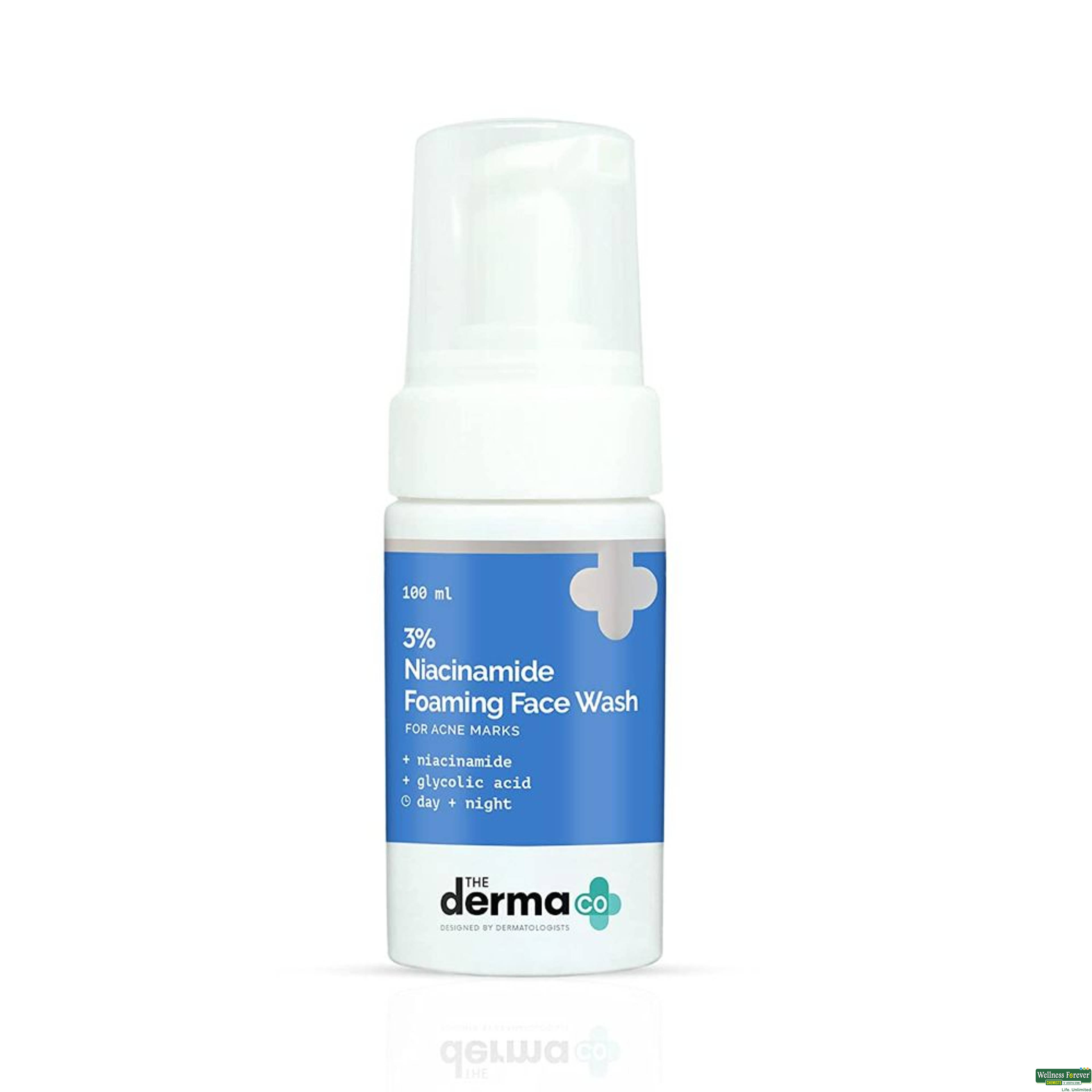 Derma Co 3% Niacinamide Foaming Face Wash 100Ml-image