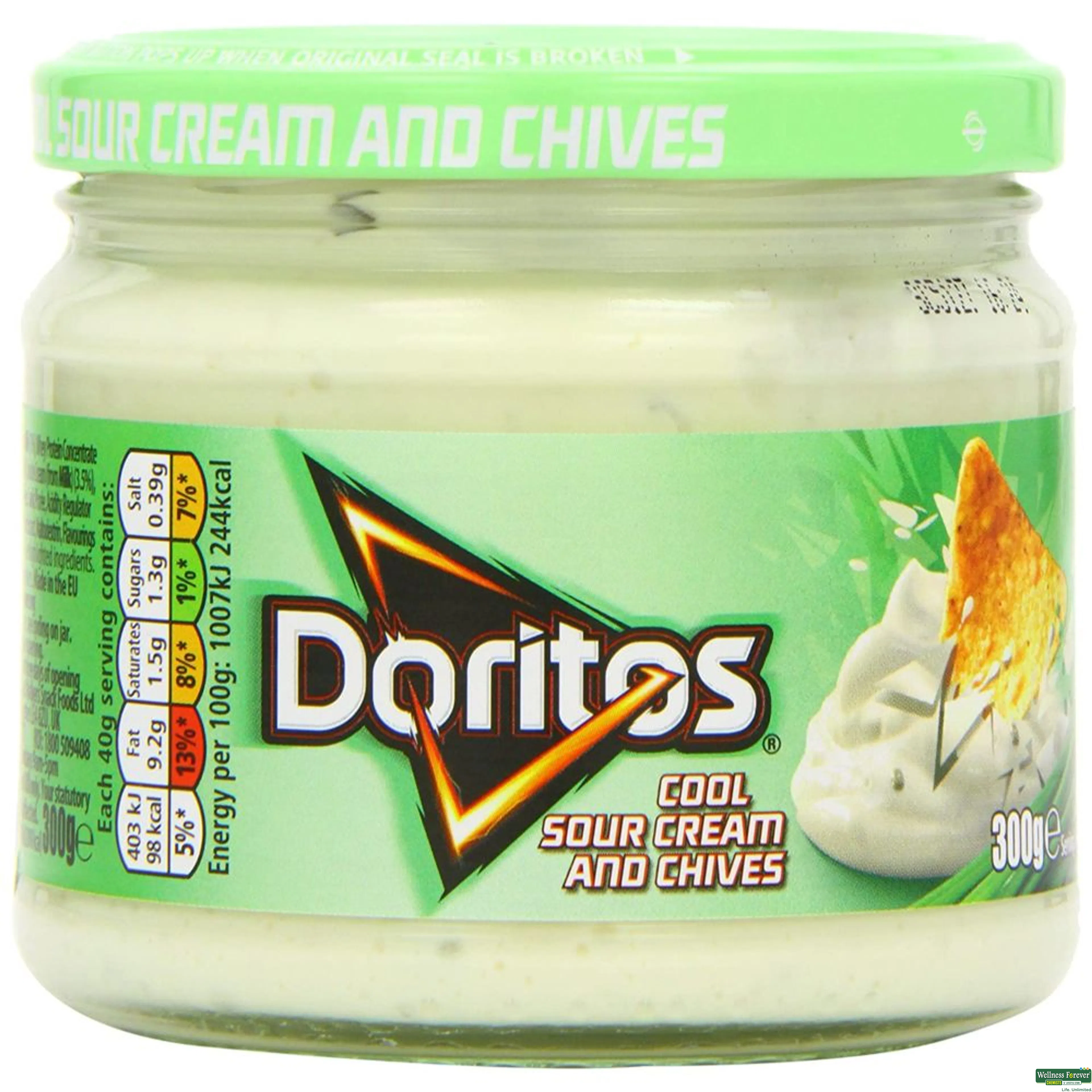 DORITOS SOUR CREAM CHIVE DIPS 300GM  -image